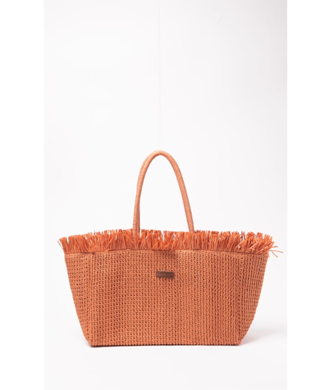 Bolsa Shopping Bag Nicea Laranja