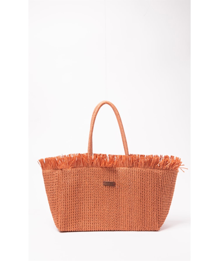 Bolsa Shopping Bag Nicea Laranja