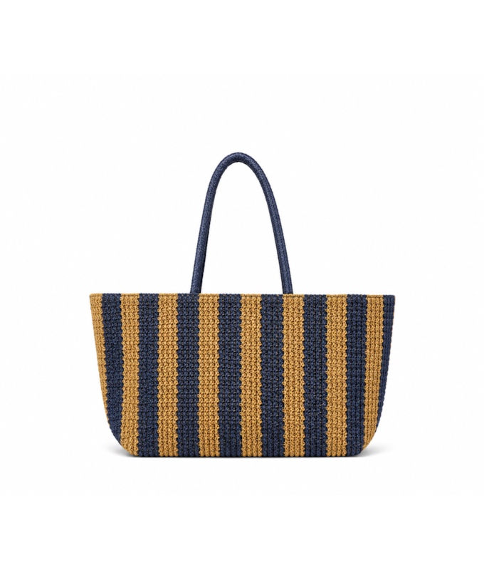 Bolsa Shopping Bag Nivinia Azul Marinho