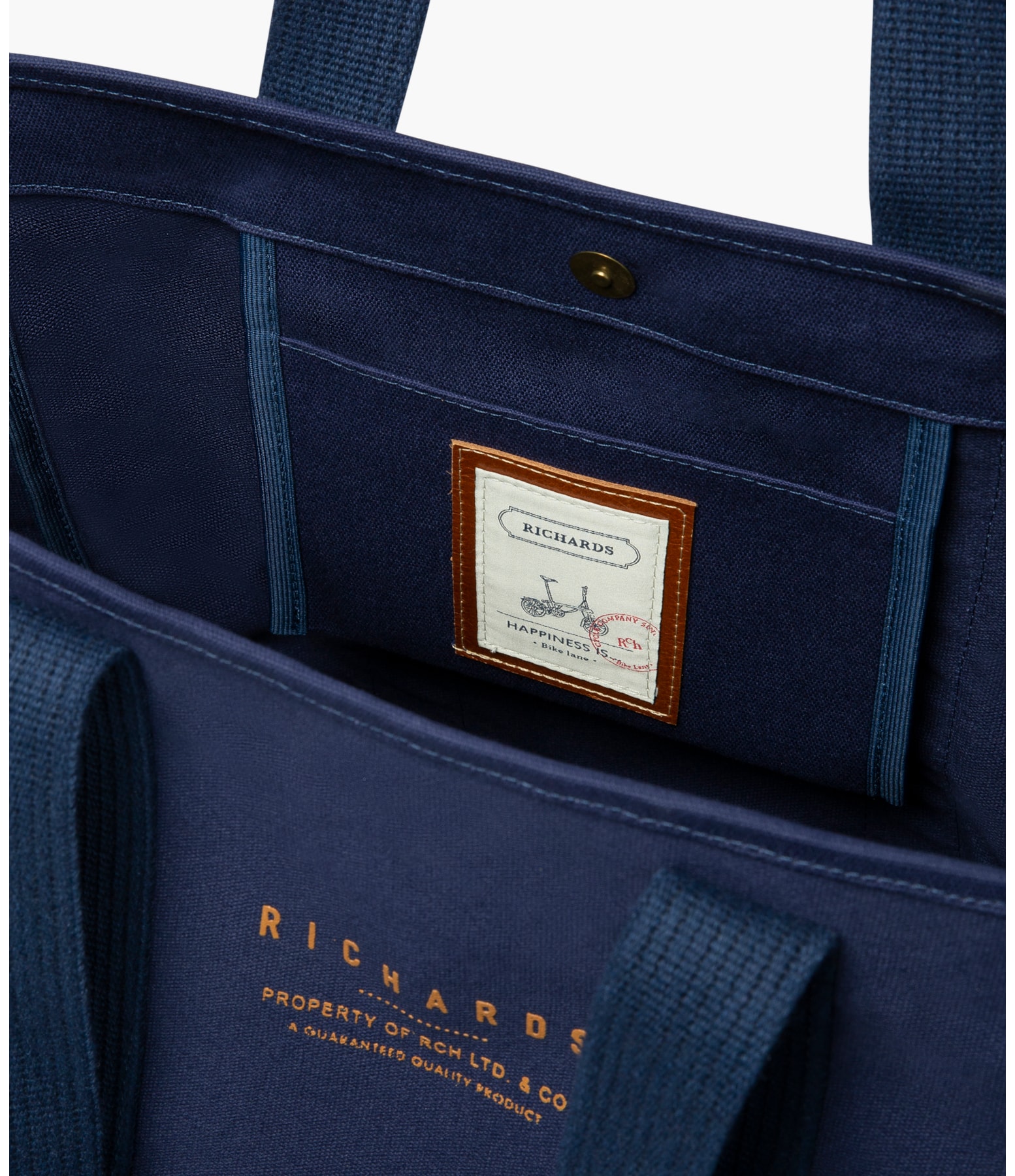 Bolsa Shoulder Bag Rch Prope Marinho
