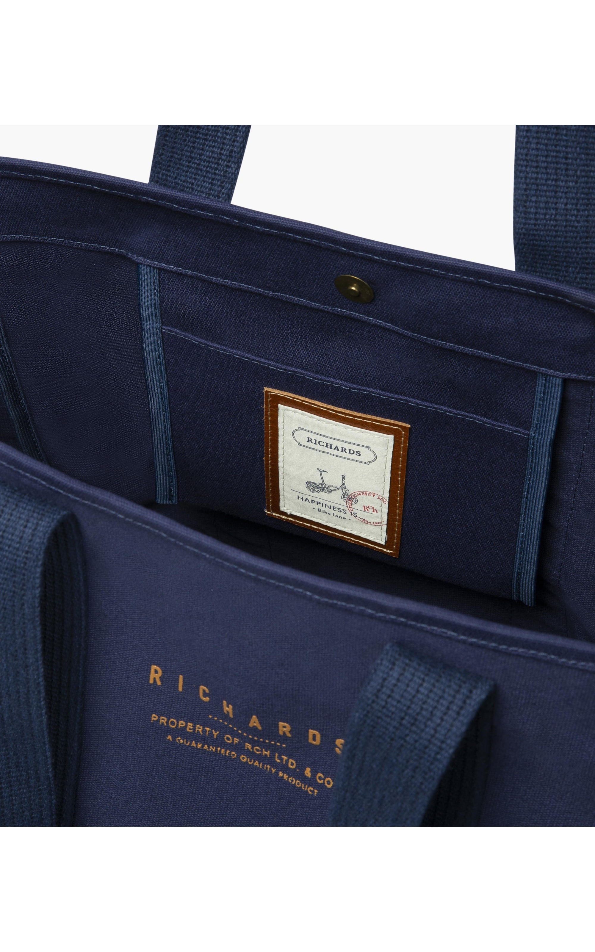 Bolsa Shoulder Bag Rch Prope Marinho