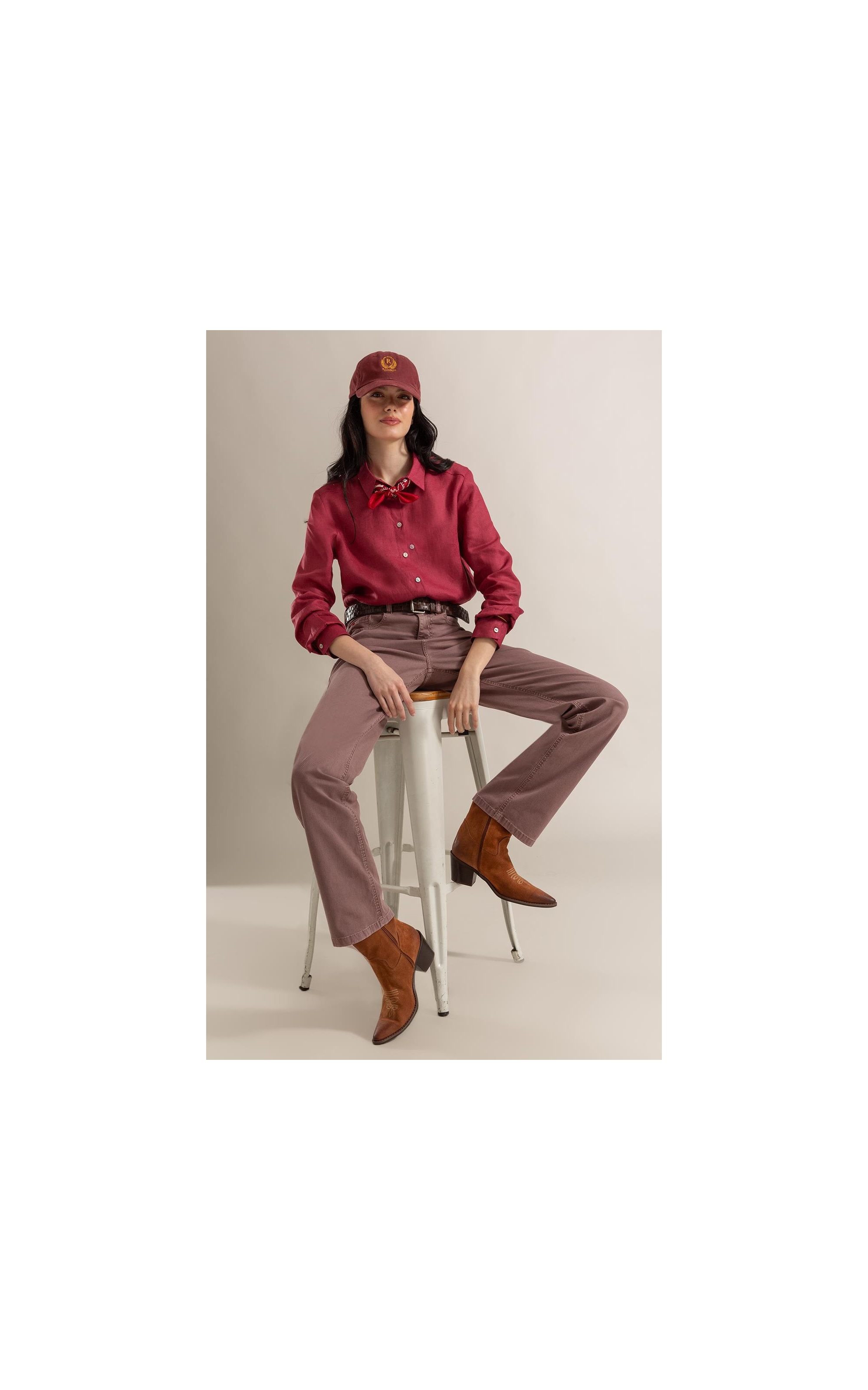 Bota Anne Rch Camel