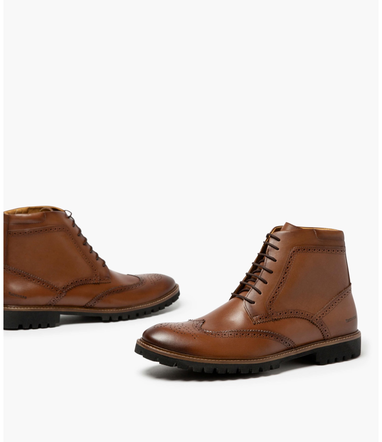 Bota Brogue Caramelo