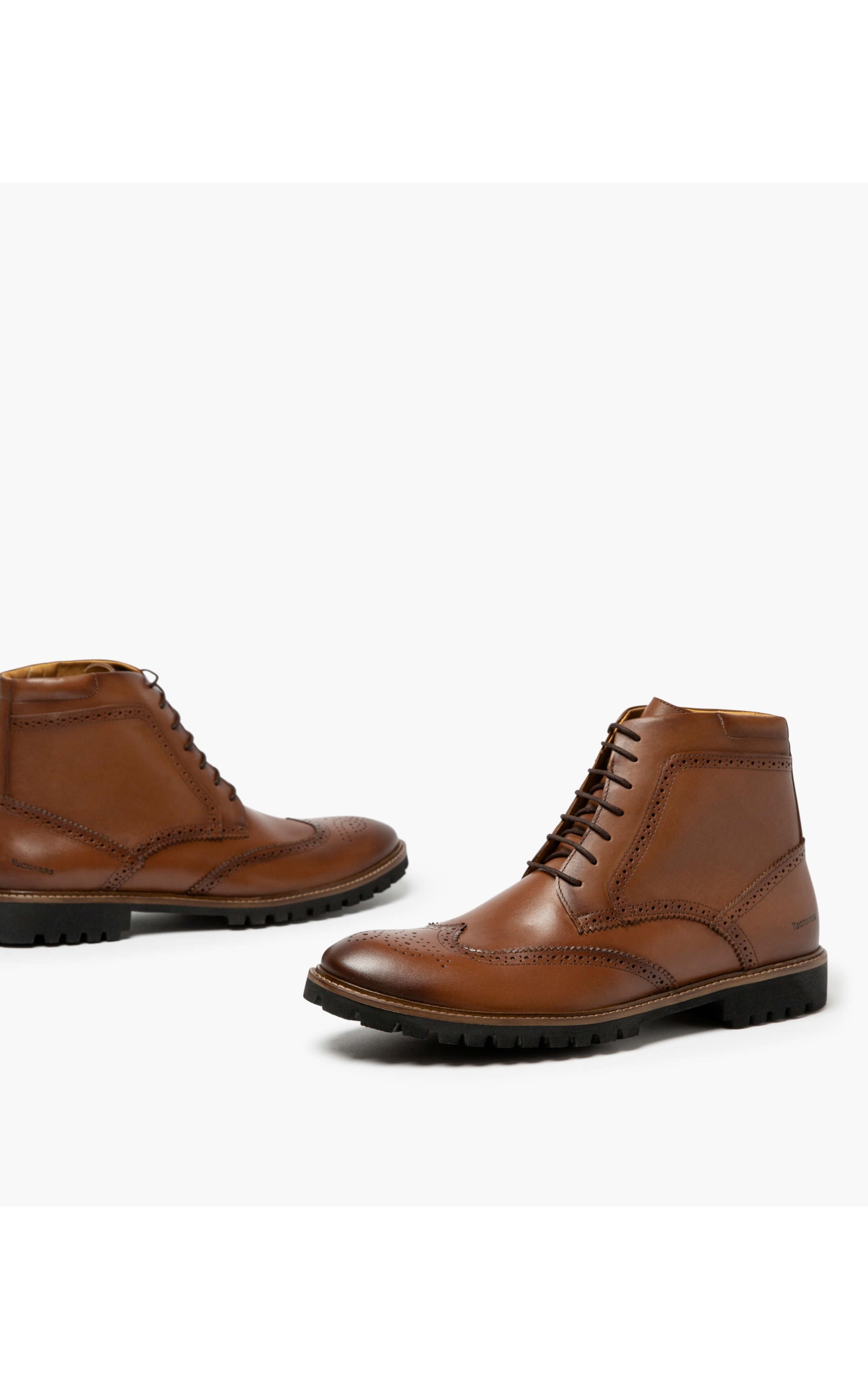 Bota Brogue Caramelo