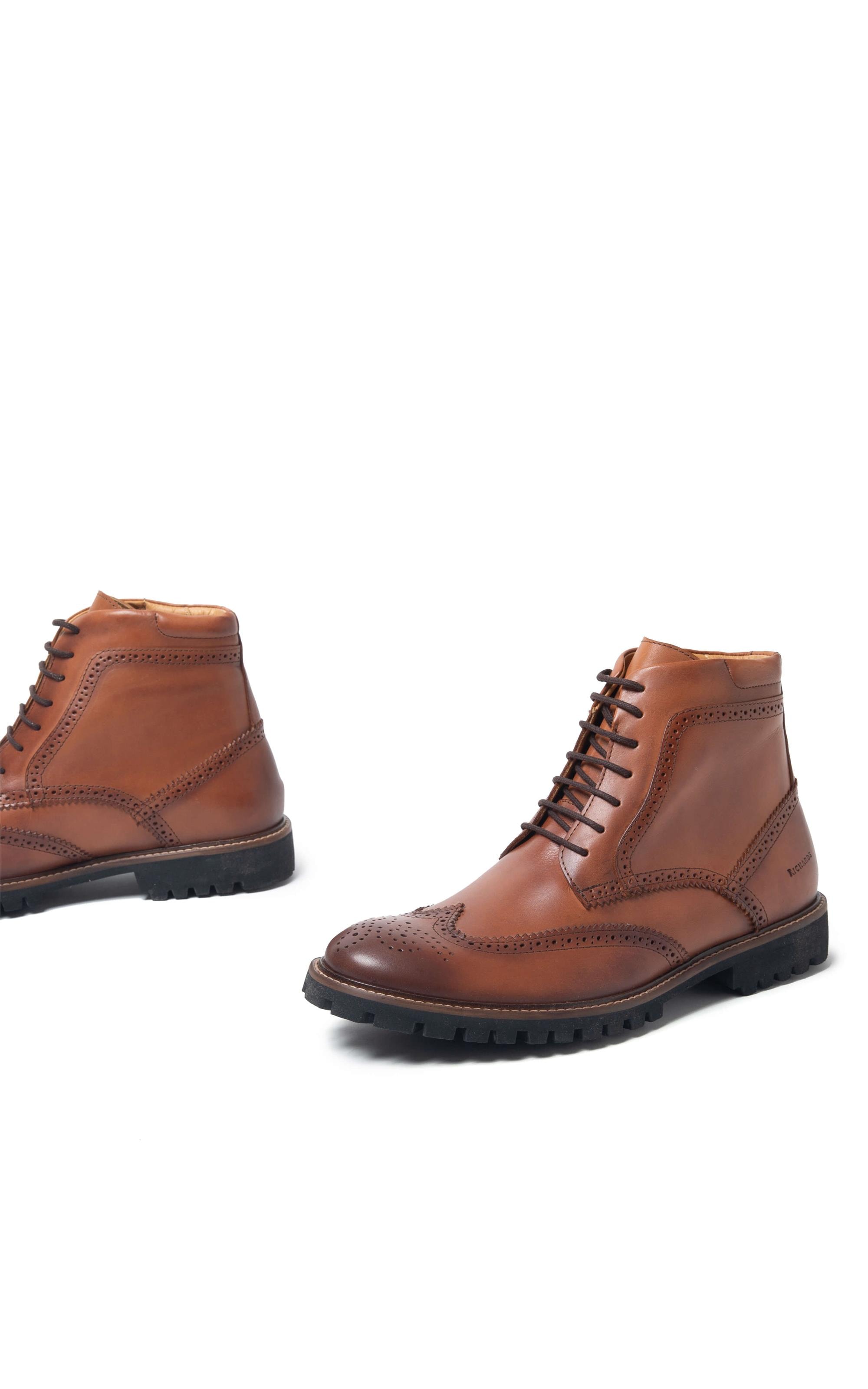 Bota Brogue Caramelo