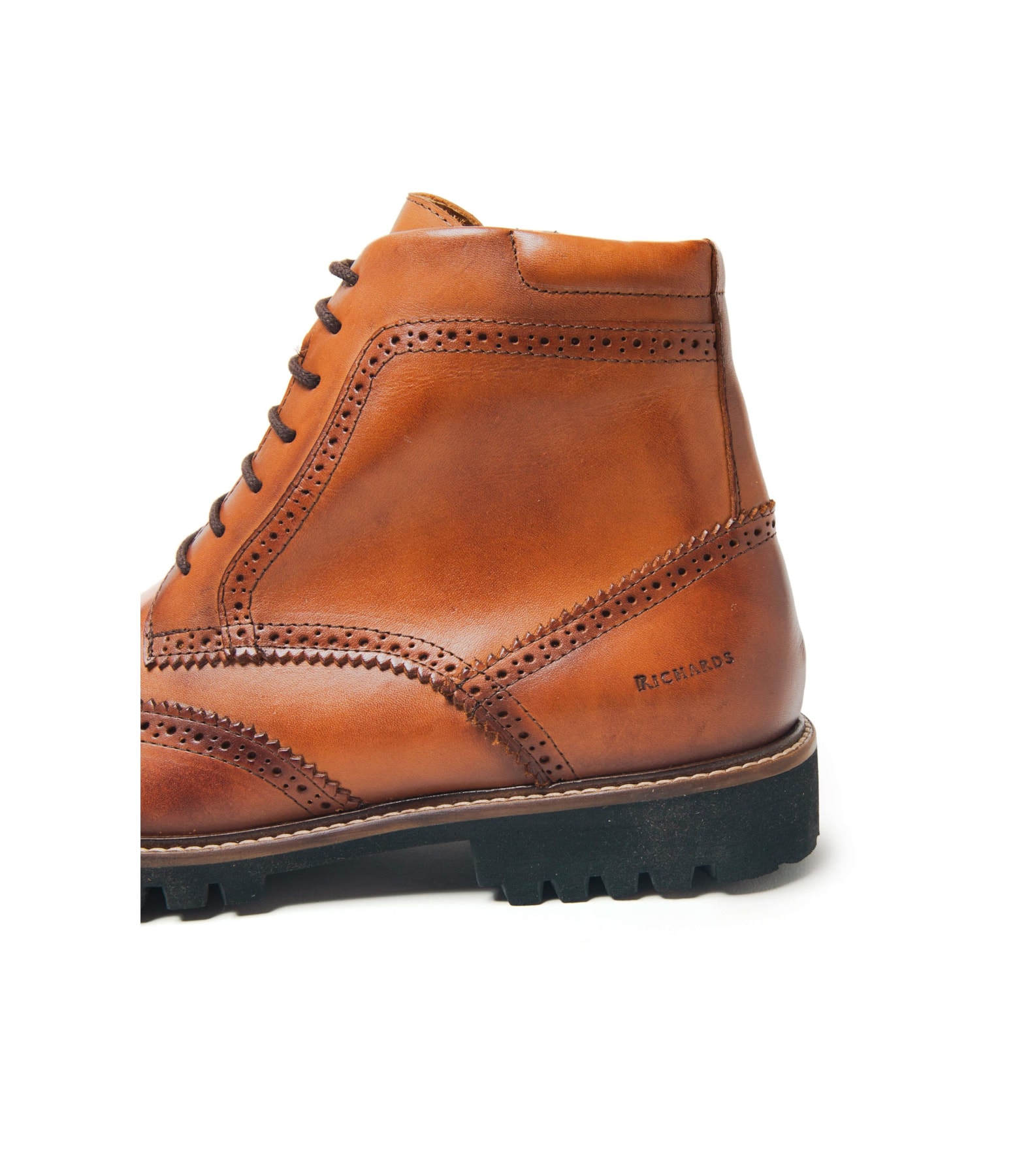 Bota Brogue Caramelo