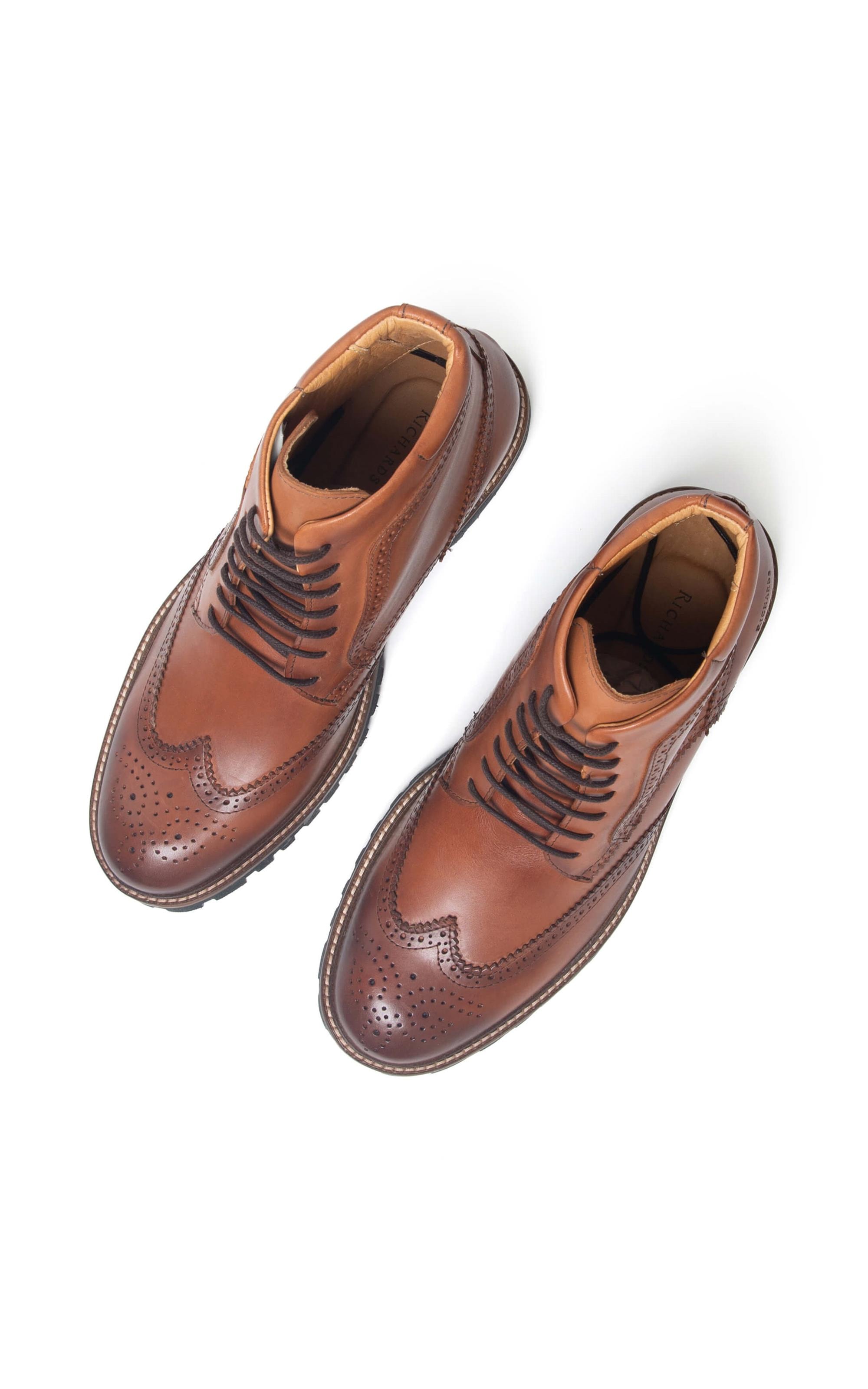 Bota Brogue Caramelo