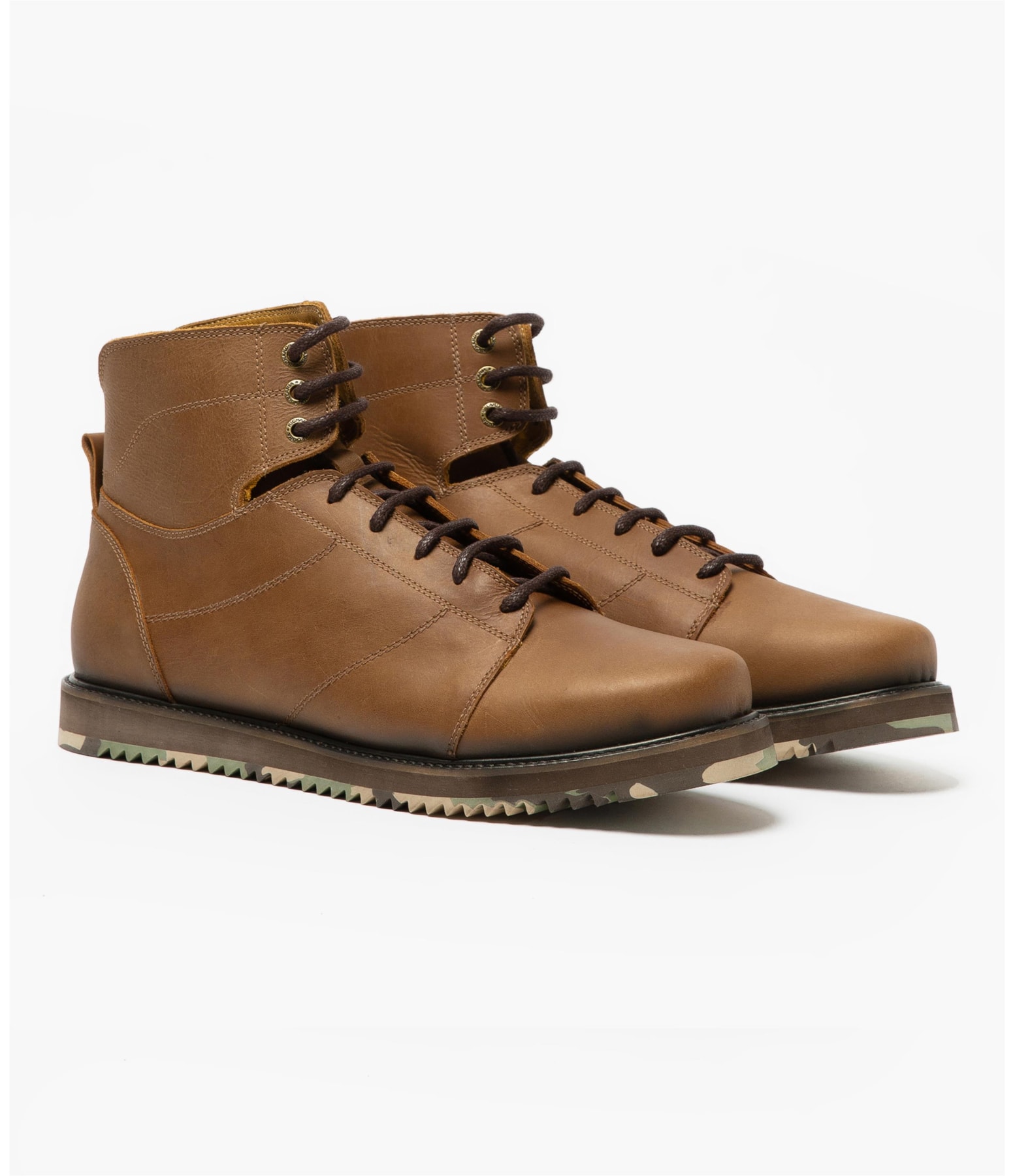 Bota Casual Cano Alto Rch Marrom