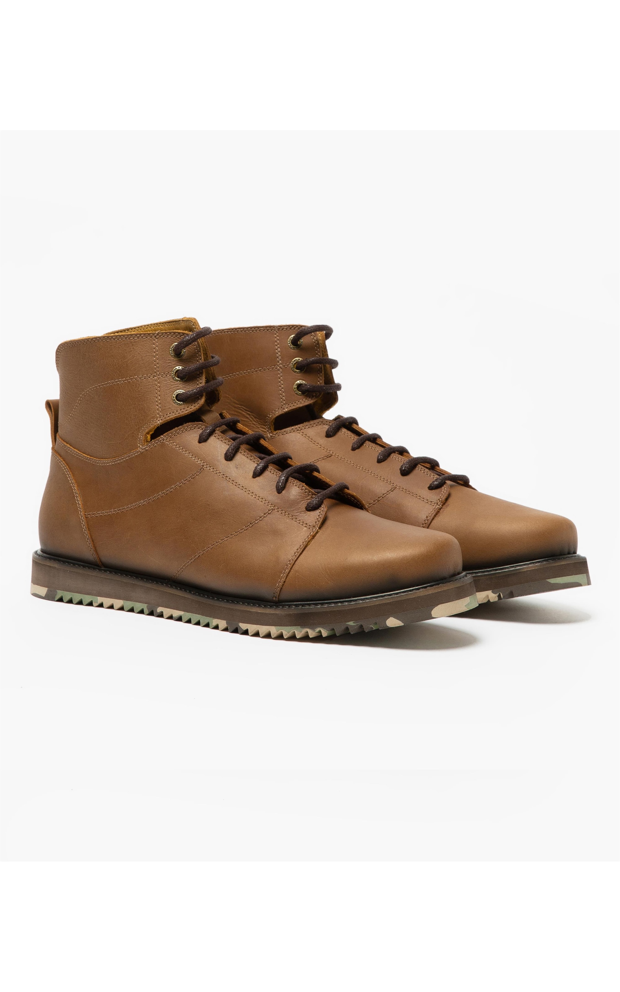 Bota Casual Cano Alto Rch Marrom