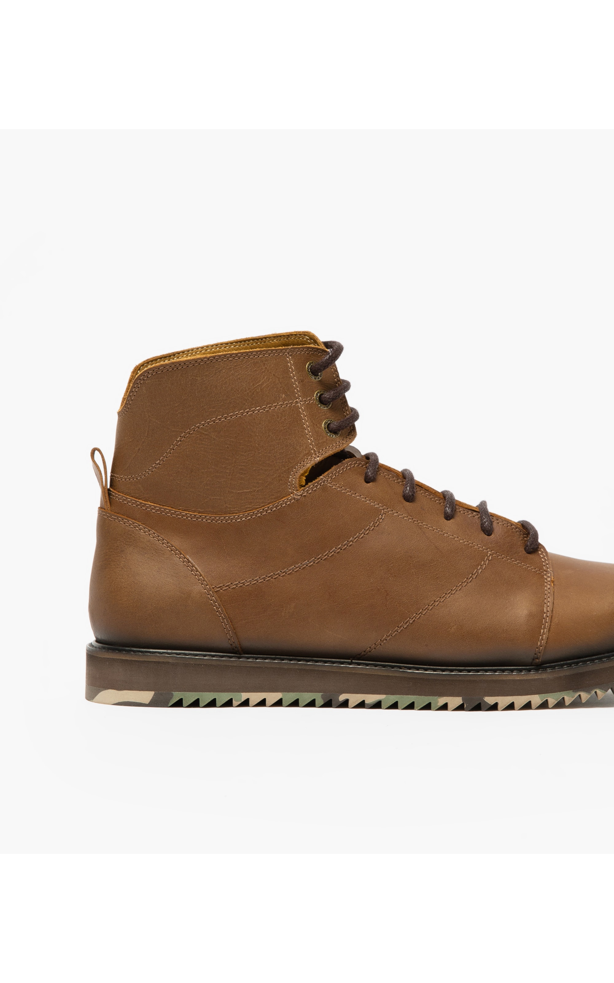 Bota Casual Cano Alto Rch Marrom