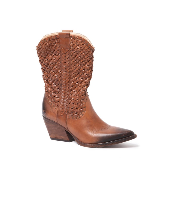 Bota Country Tressê Rch Camel