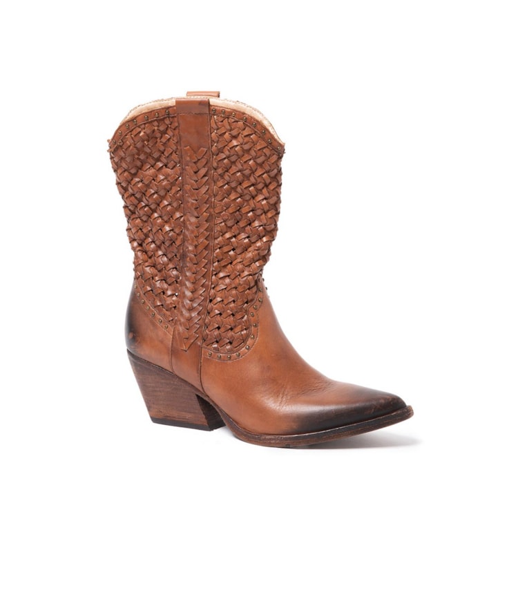 Bota Country Tressê Rch Camel
