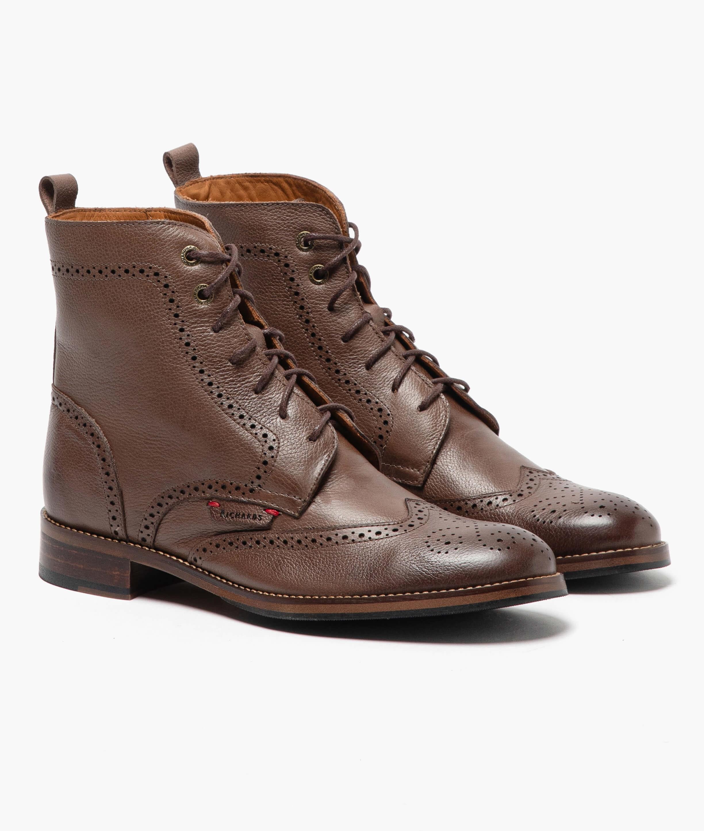 MSC「001+α」 Bota Oxford Rch Marrom