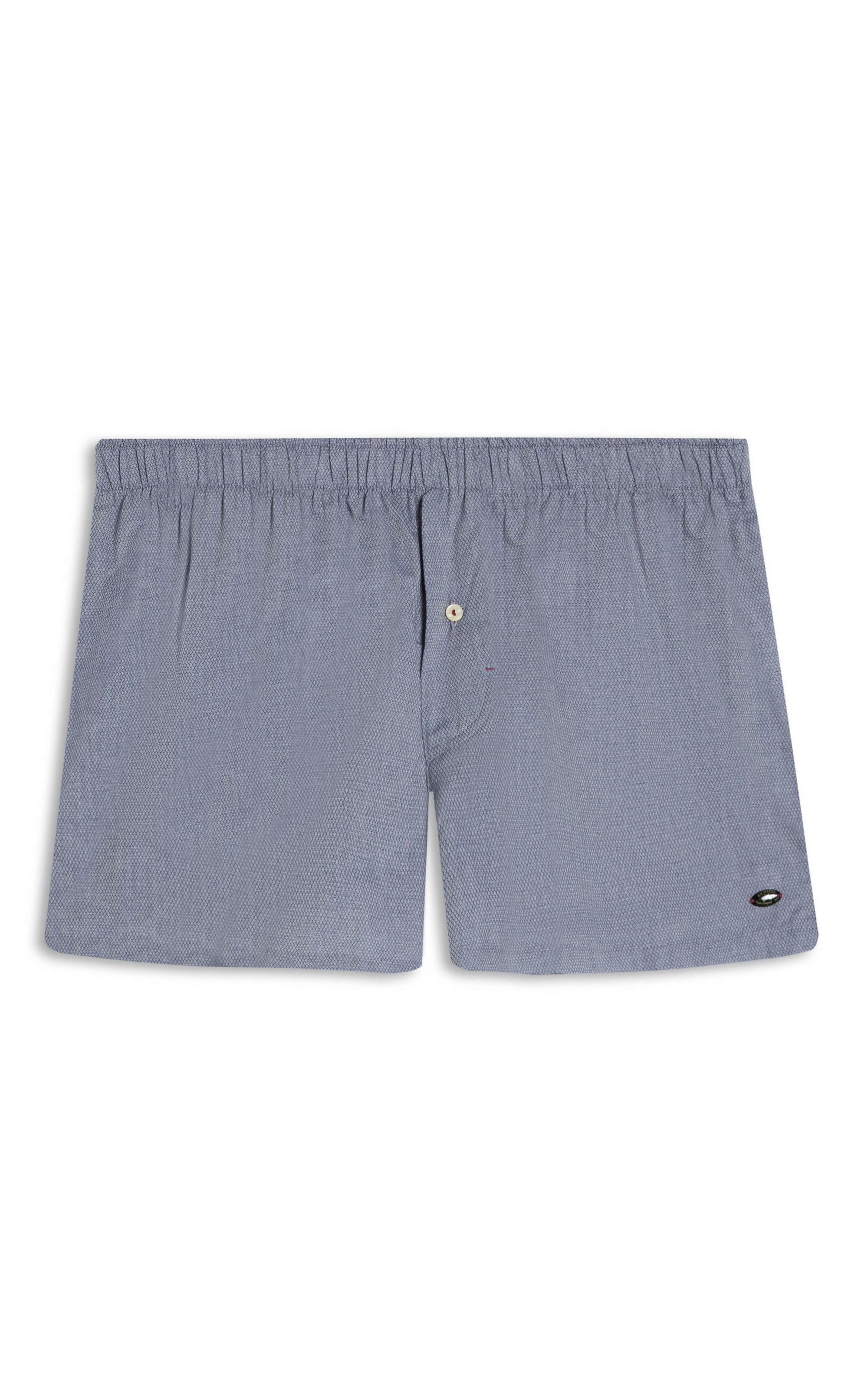 Boxer Acri Algodão Azul Jeans