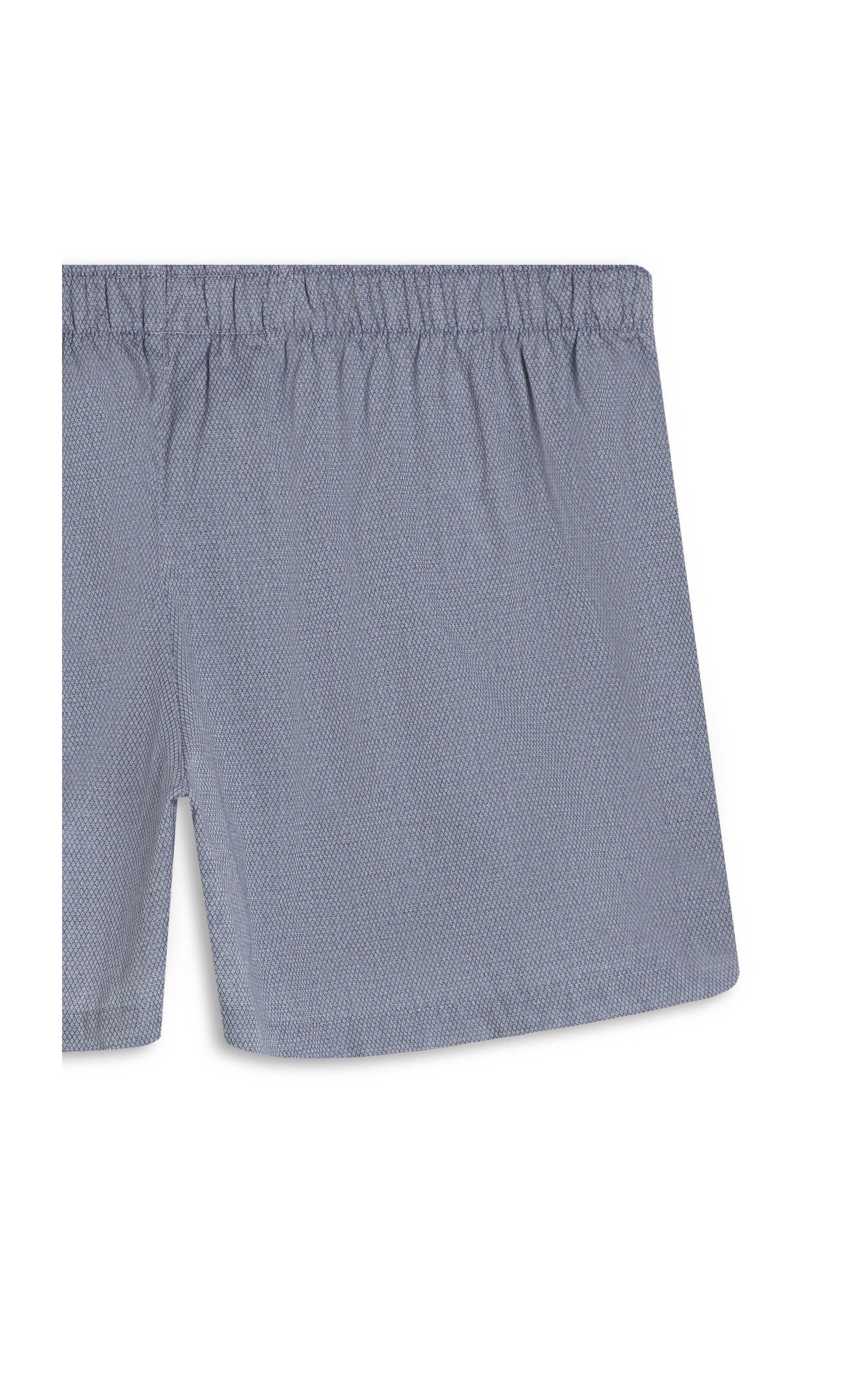Boxer Acri Algodão Azul Jeans