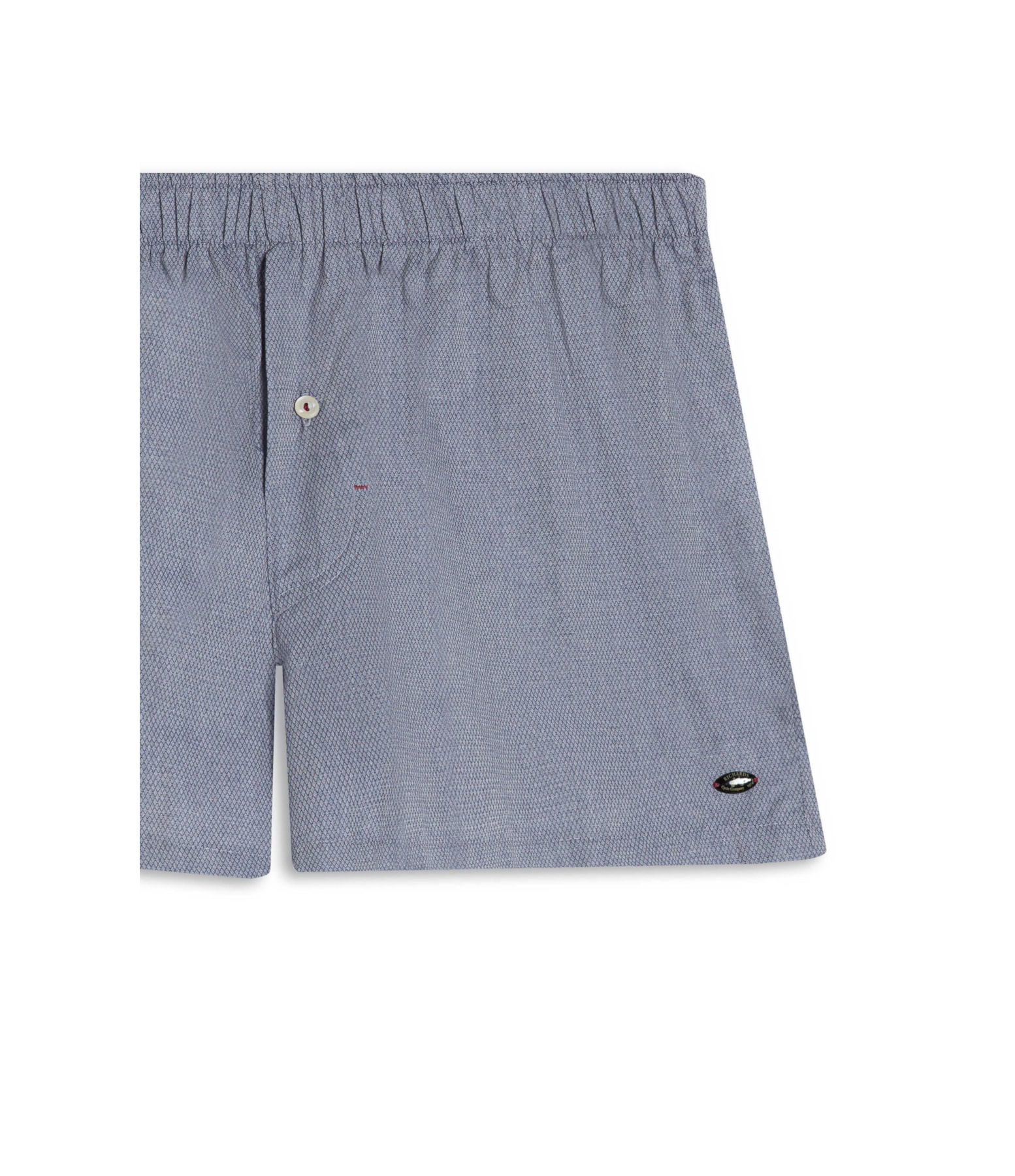 Boxer Acri Algodão Azul Jeans