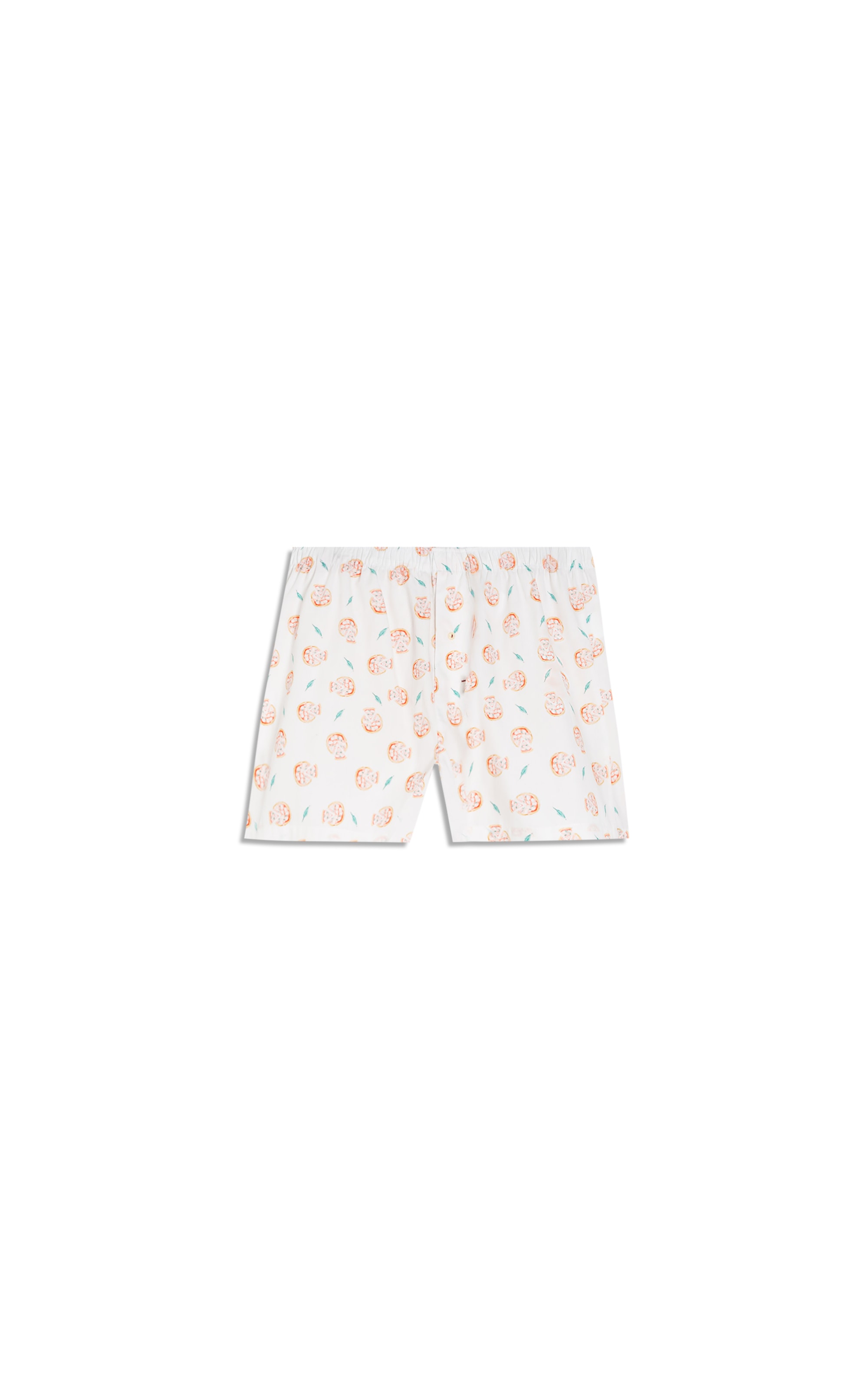 Boxer Algodao Caprese Branco