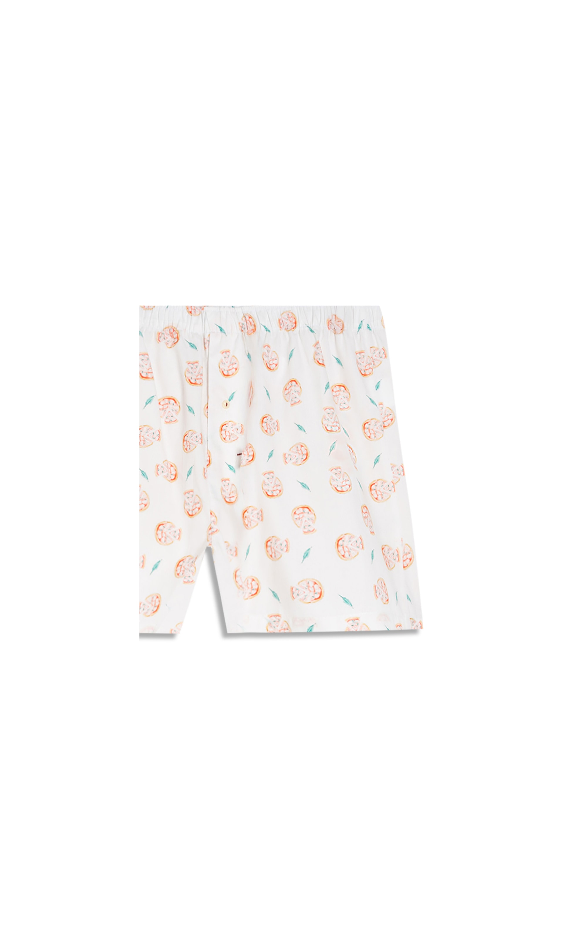 Boxer Algodao Caprese Branco