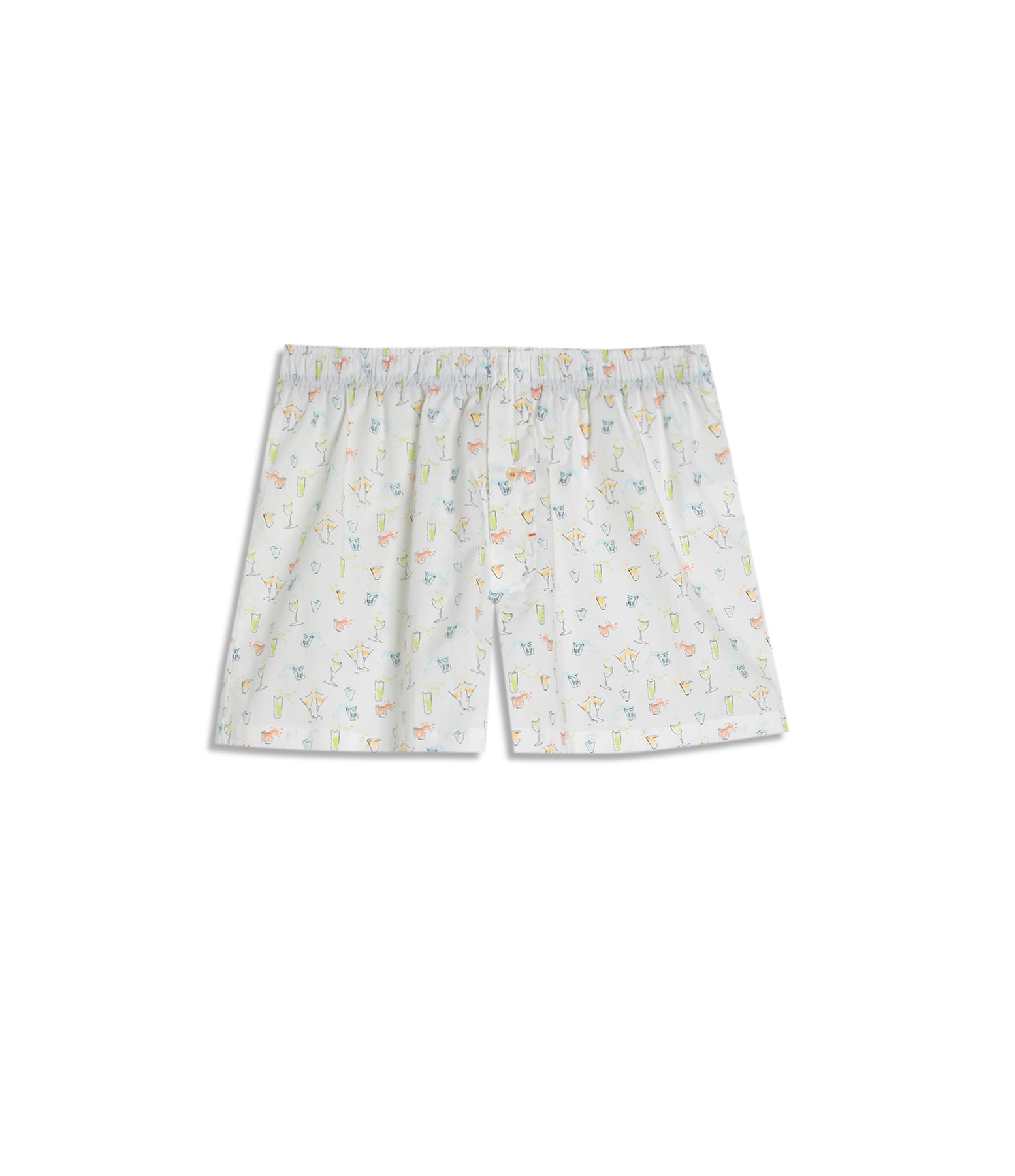 Boxer Algodao Drink Branco