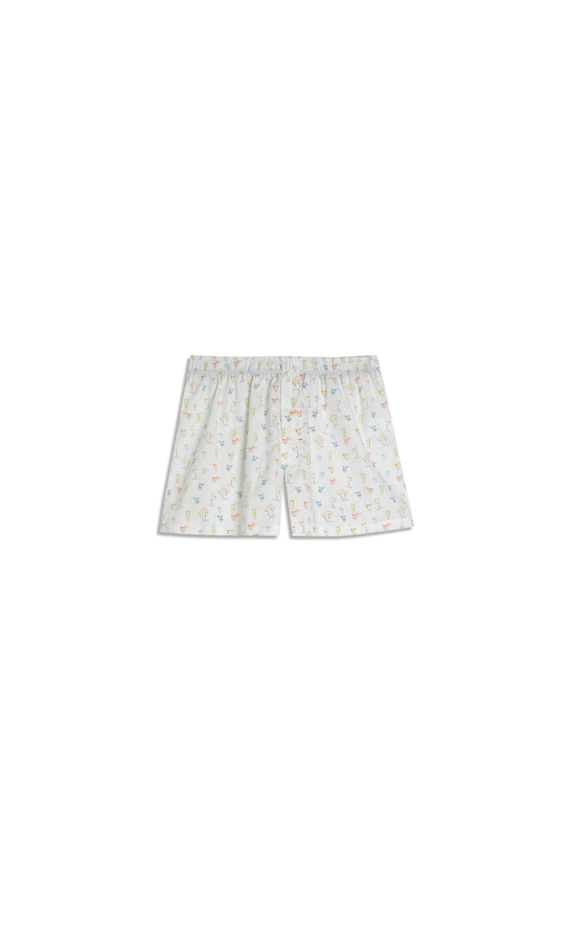 Boxer Algodao Drink Branco