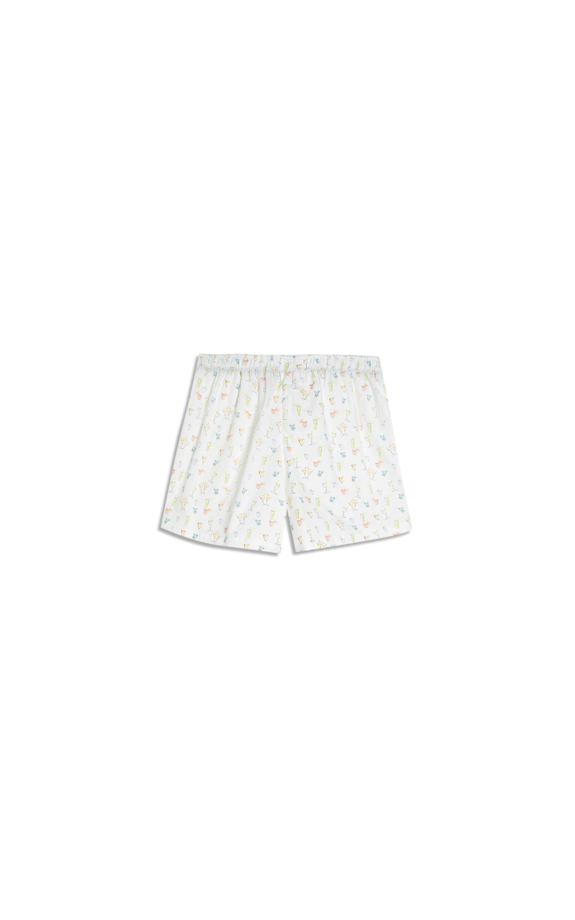 Boxer Algodao Drink Branco