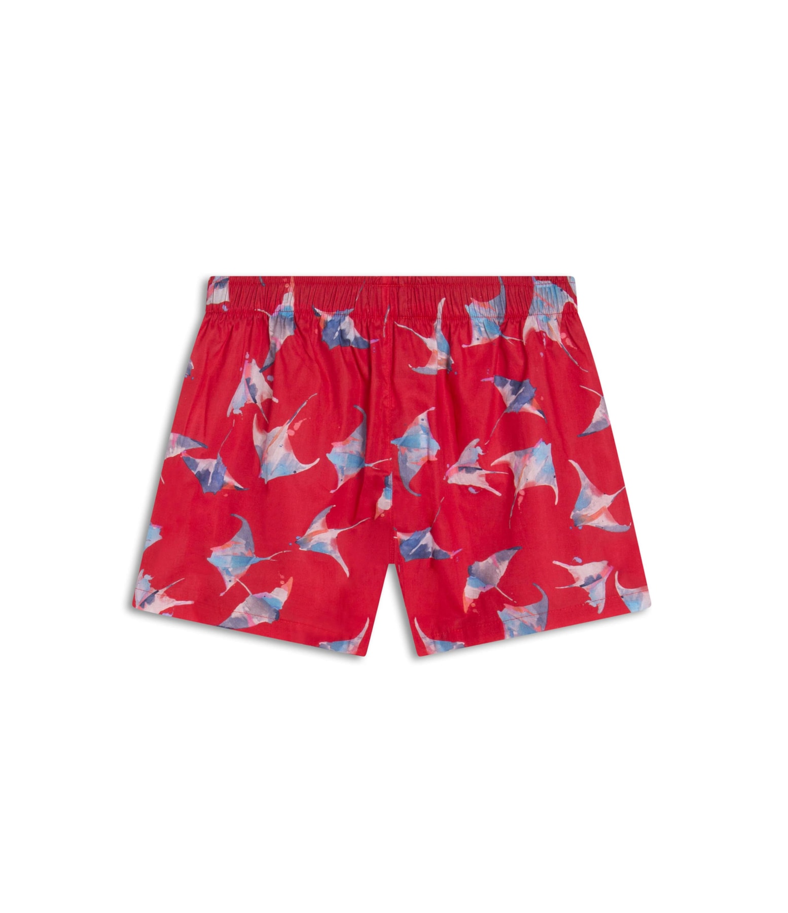 Boxer Algodão Est Arraia Cereja