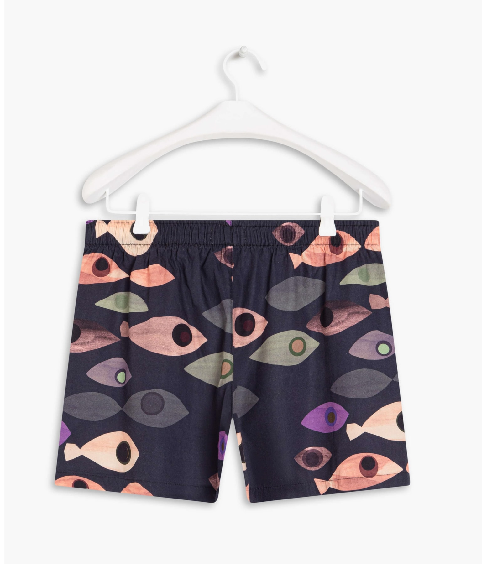 Boxer Algodão Est Peixes Dark Navy