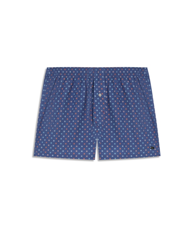 Boxer Algodao Float Purple Blue