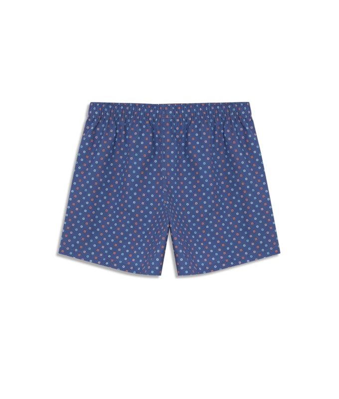 Boxer Algodao Float Purple Blue