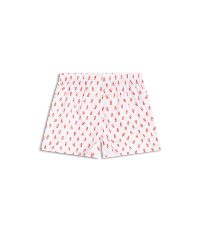  Boxer Algodao Lagosta Lilas