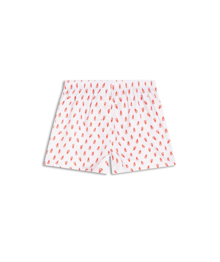  Boxer Algodao Lagosta Lilas
