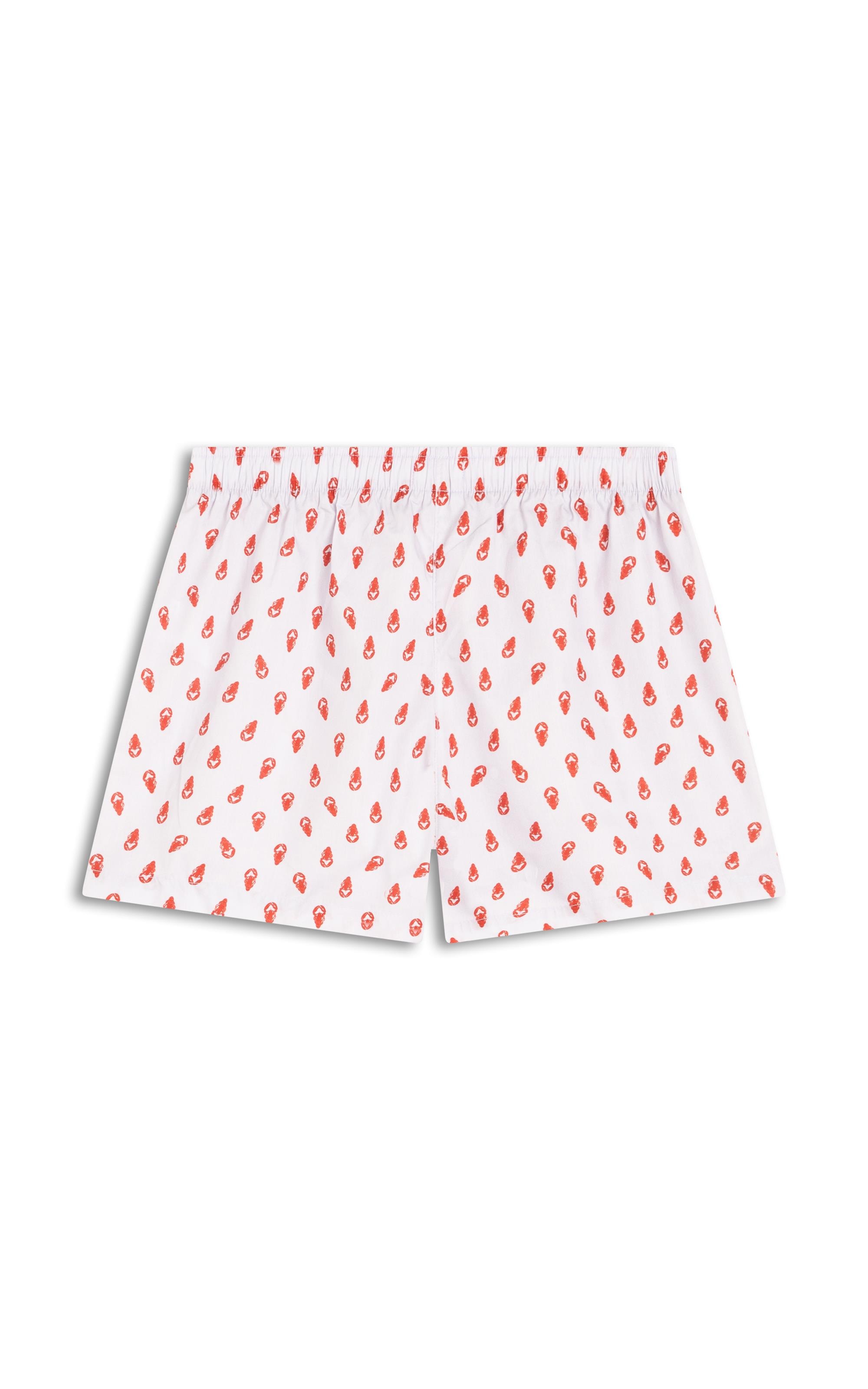  Boxer Algodao Lagosta Lilas