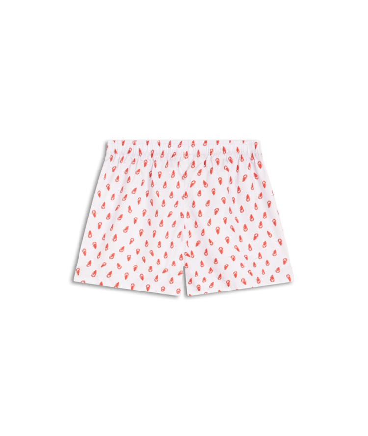  Boxer Algodao Lagosta Lilas