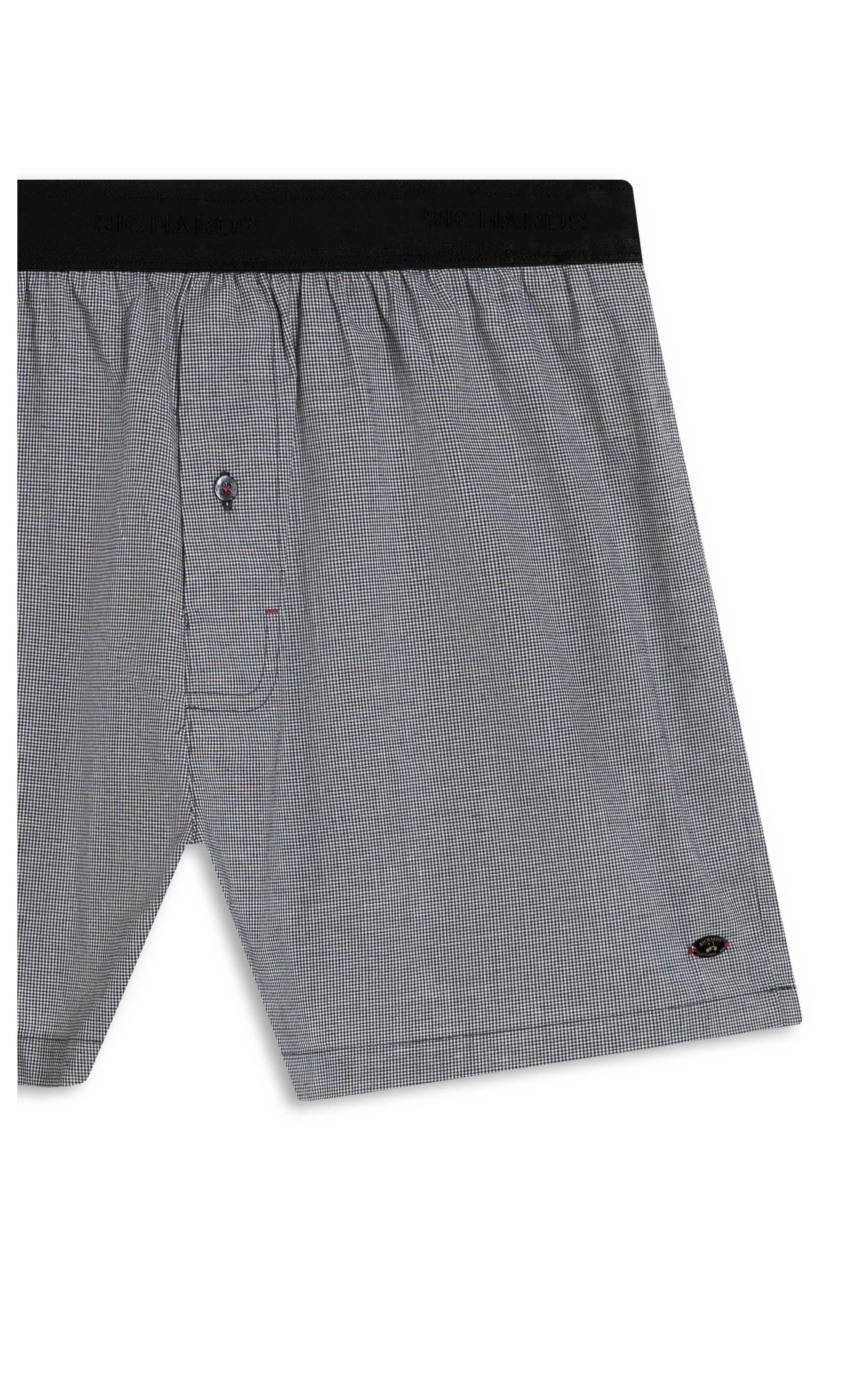 Boxer Algodão Line Preto