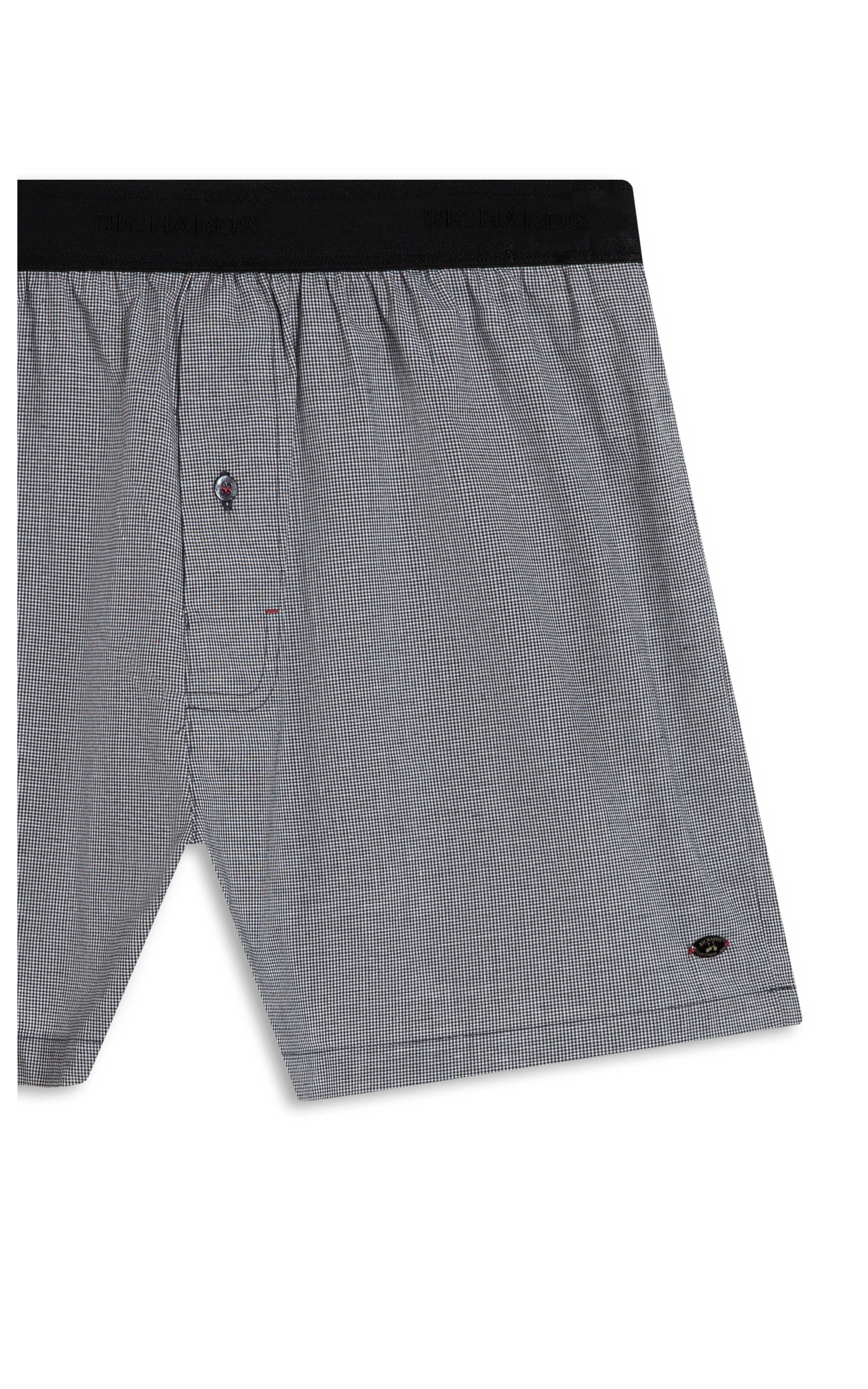 Boxer Algodão Line Preto