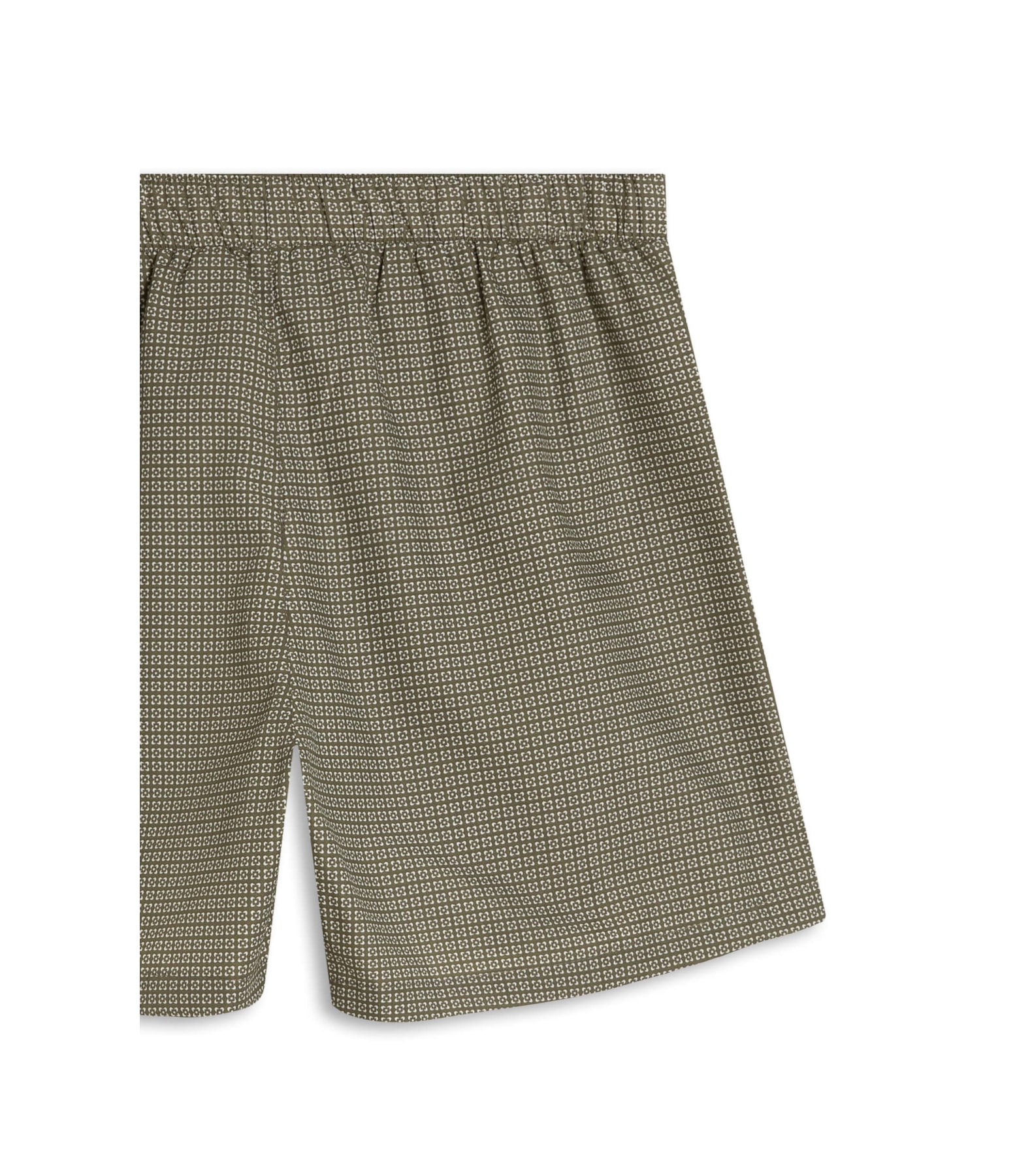 Boxer Algodao Refined Verde Militar