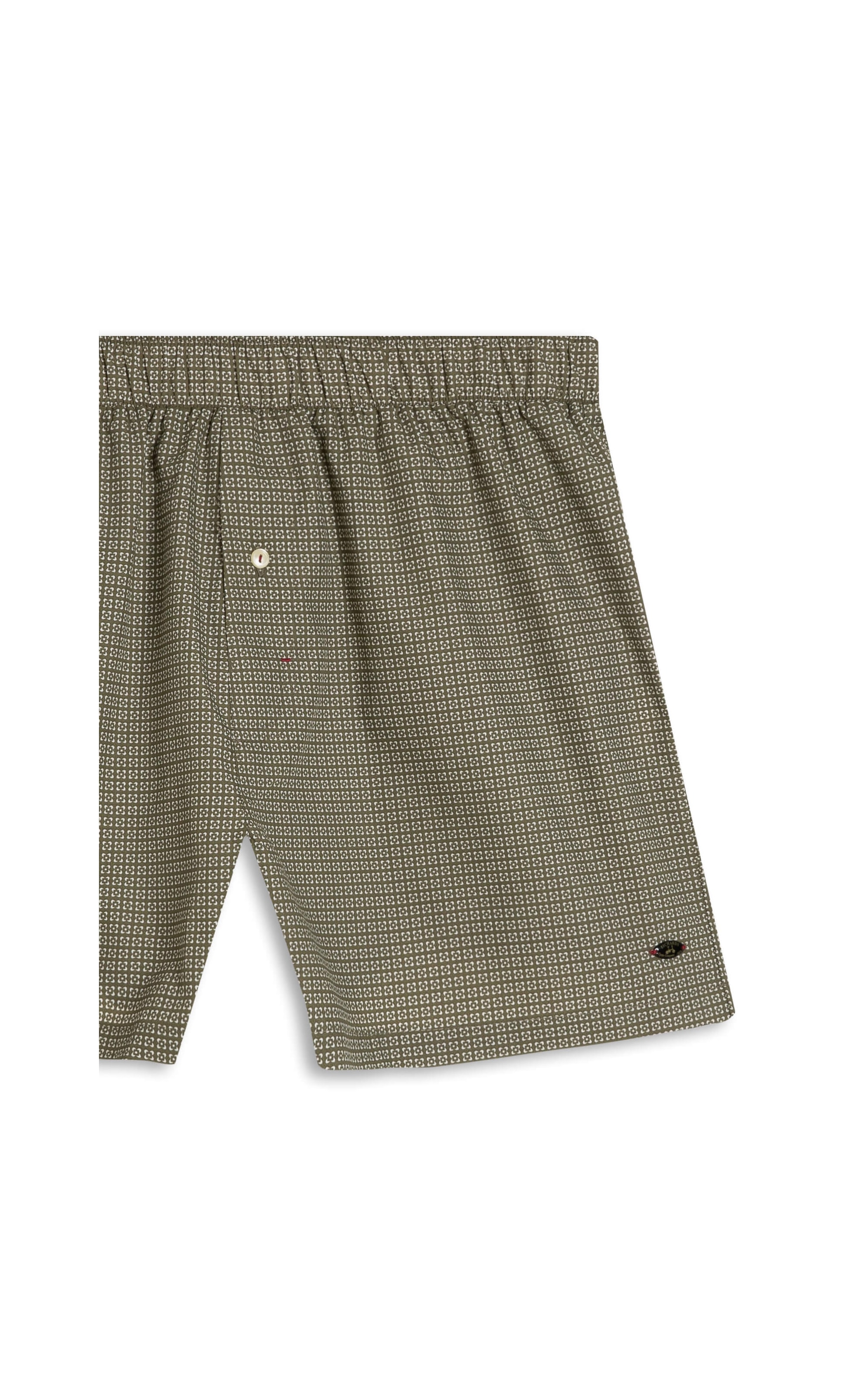 Boxer Algodao Refined Verde Militar