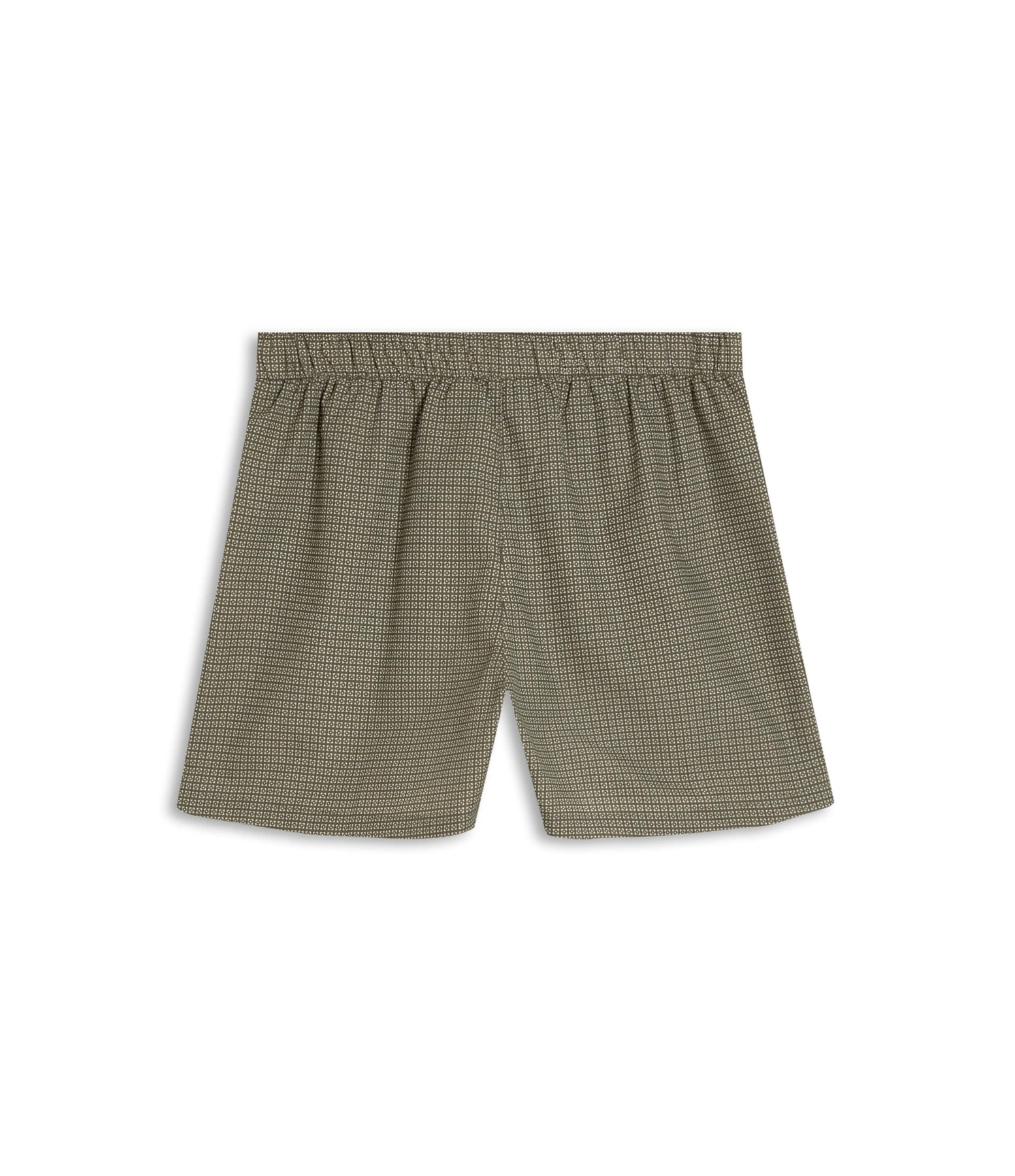 Boxer Algodao Refined Verde Militar