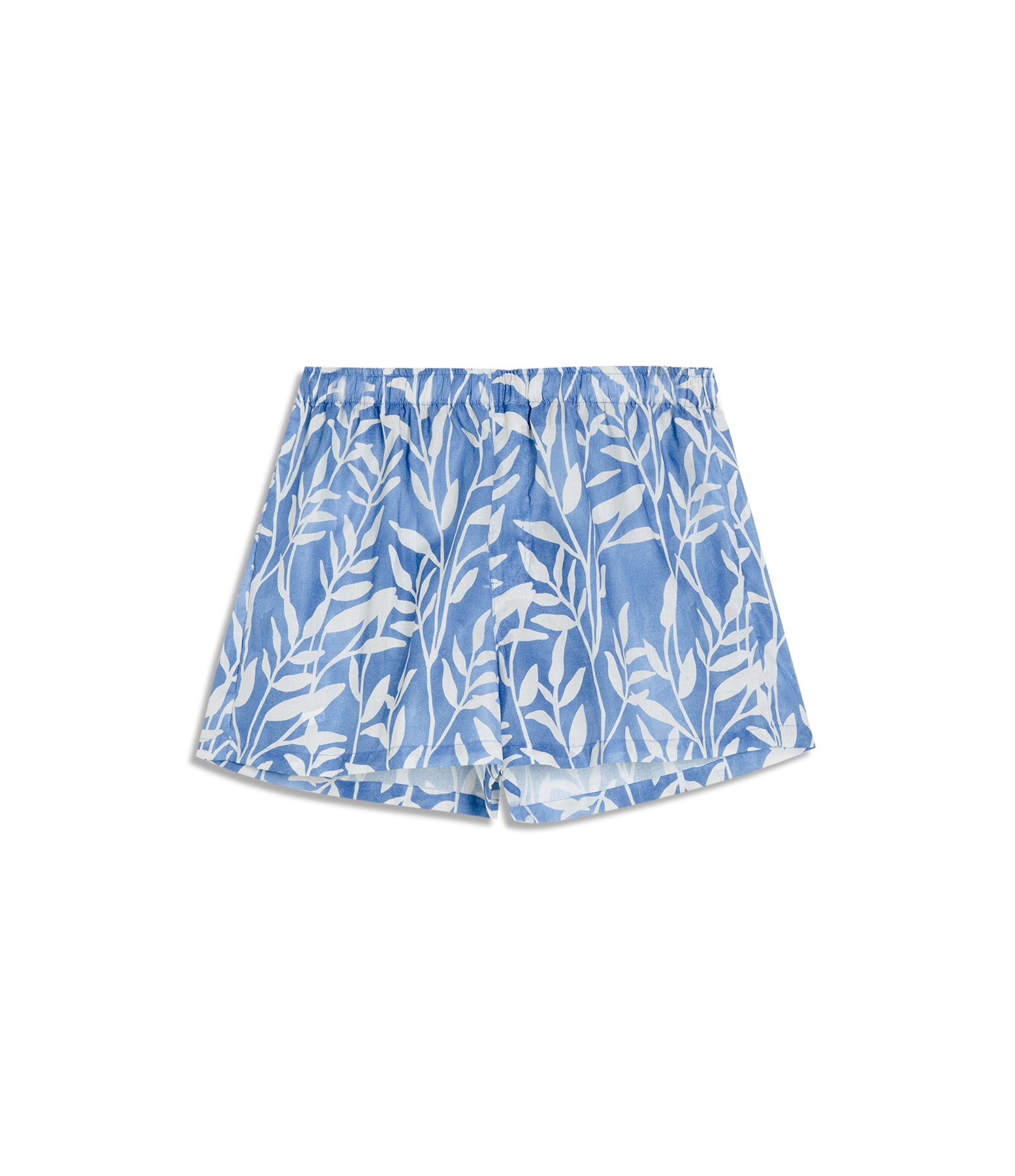 Boxer Algodao Seaweed Azul Bic
