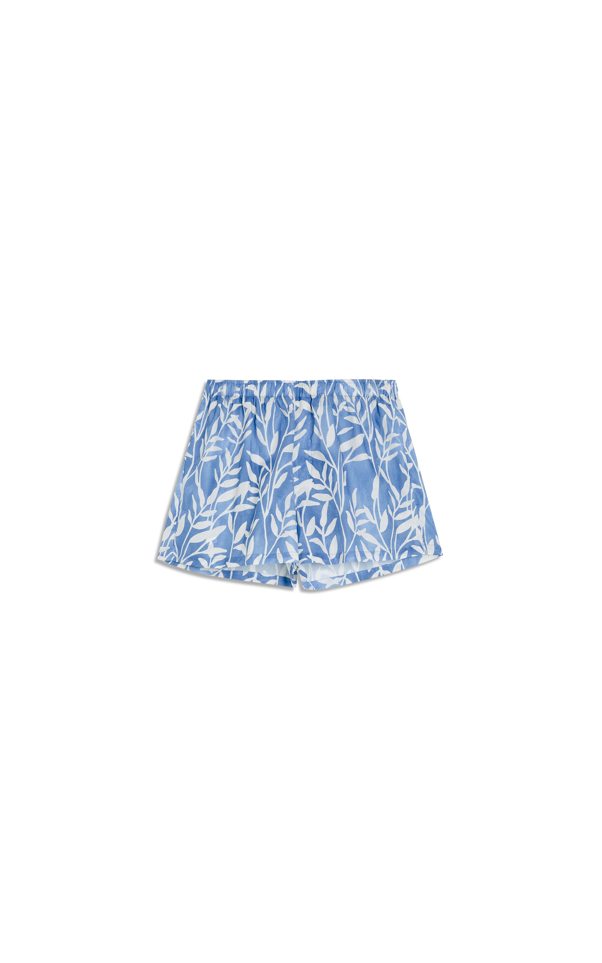 Boxer Algodao Seaweed Azul Bic