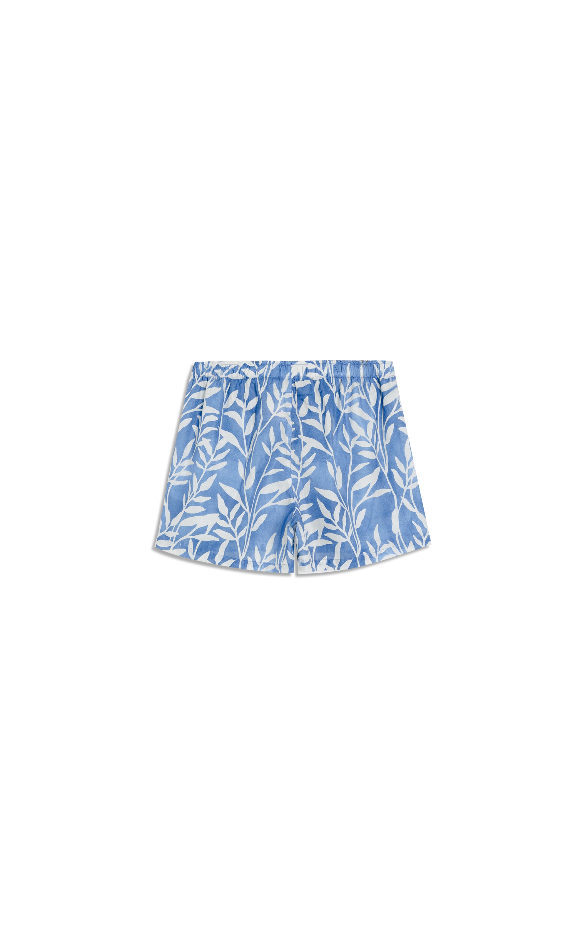Boxer Algodao Seaweed Azul Bic
