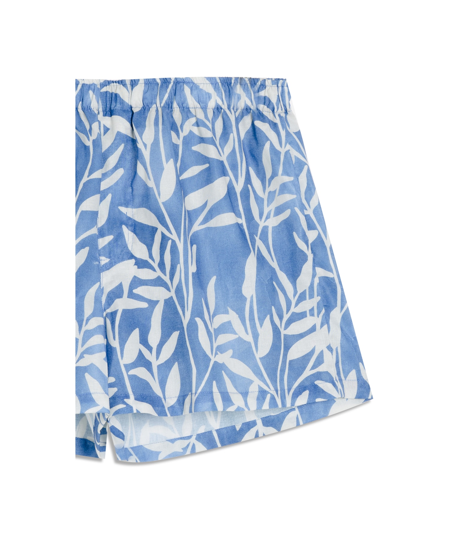 Boxer Algodao Seaweed Azul Bic
