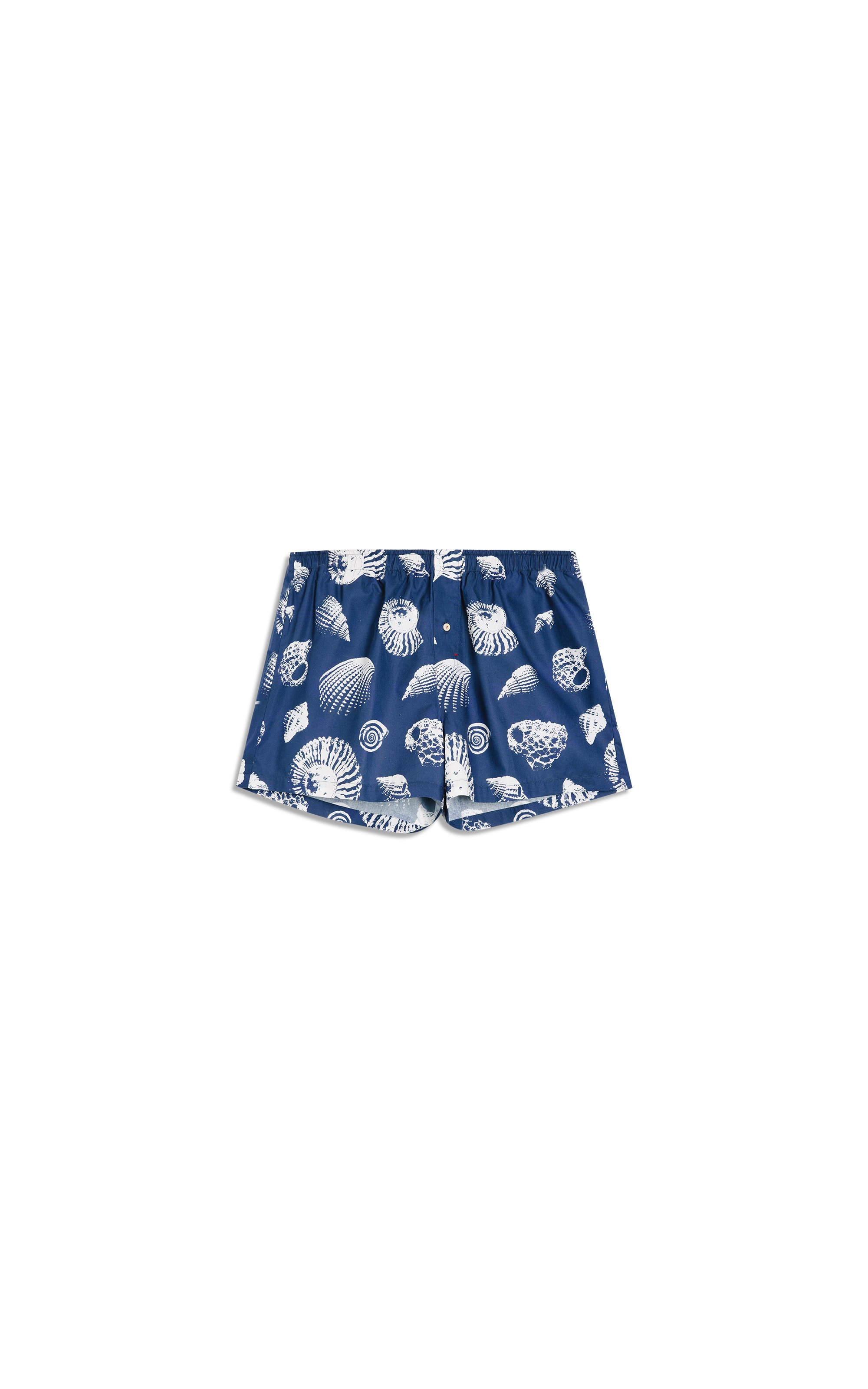 Boxer Algodao Shell Marinho