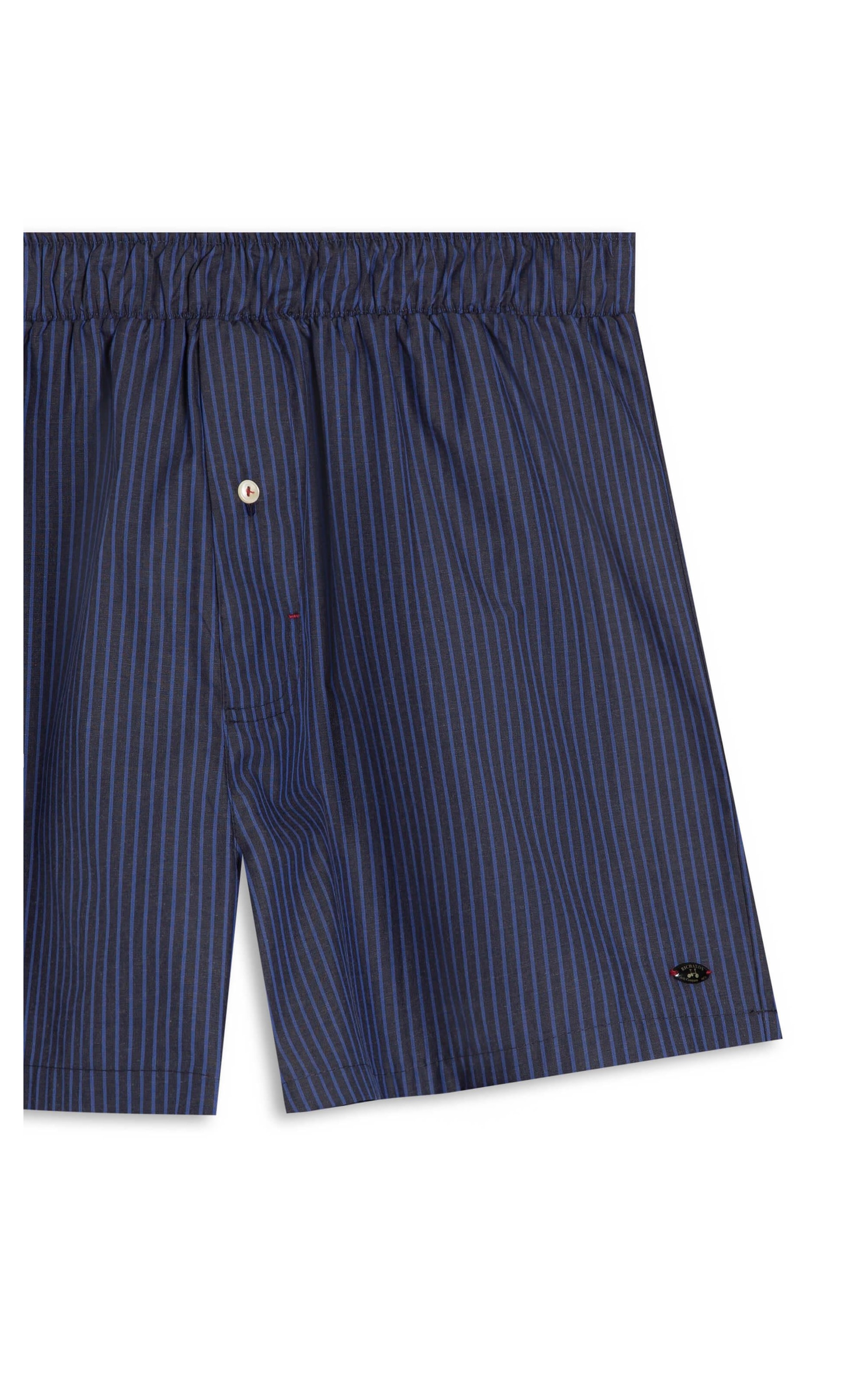 Boxer Algodao Stellar Dark Navy