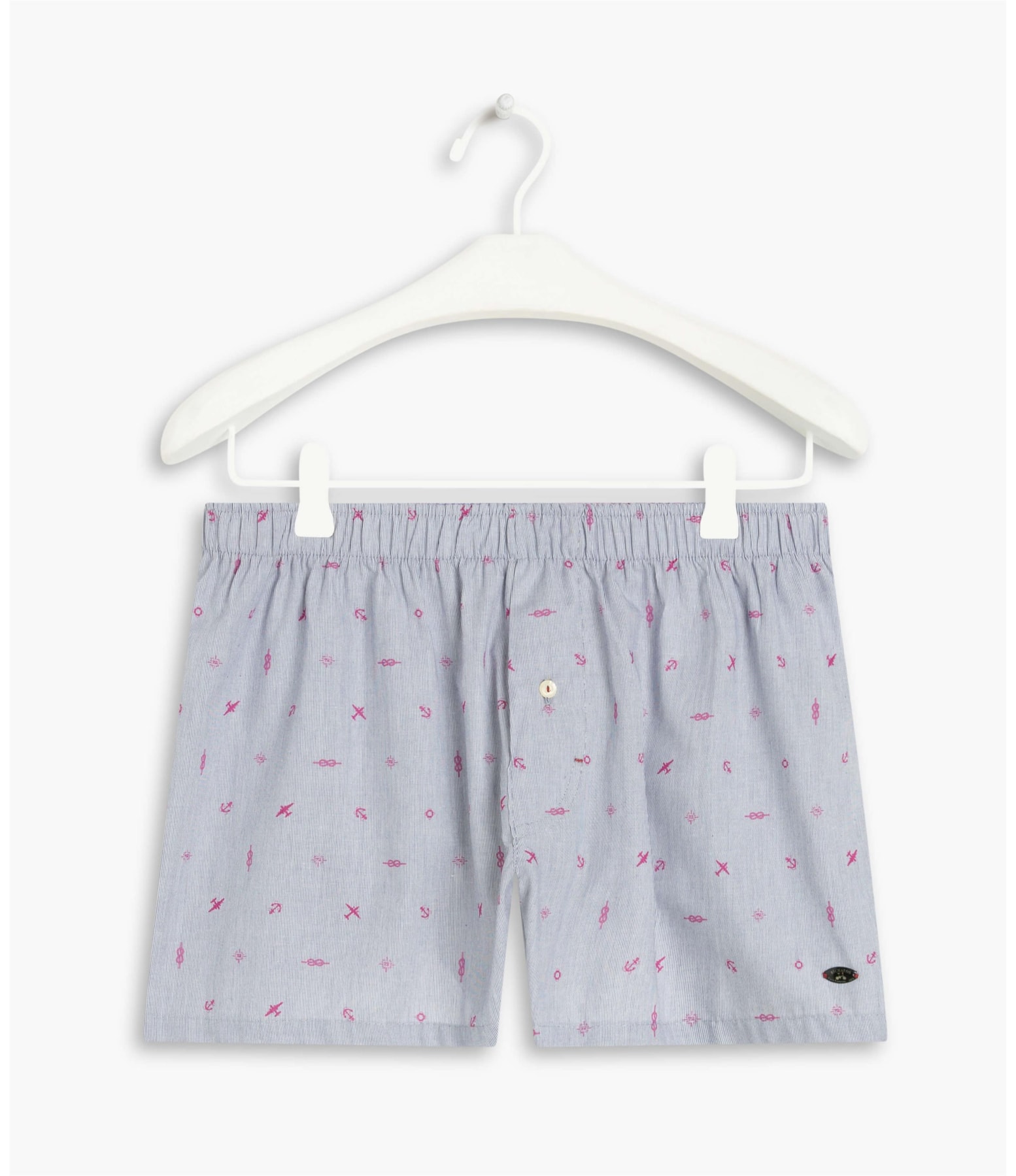 Boxer Algodão Symbols Pink