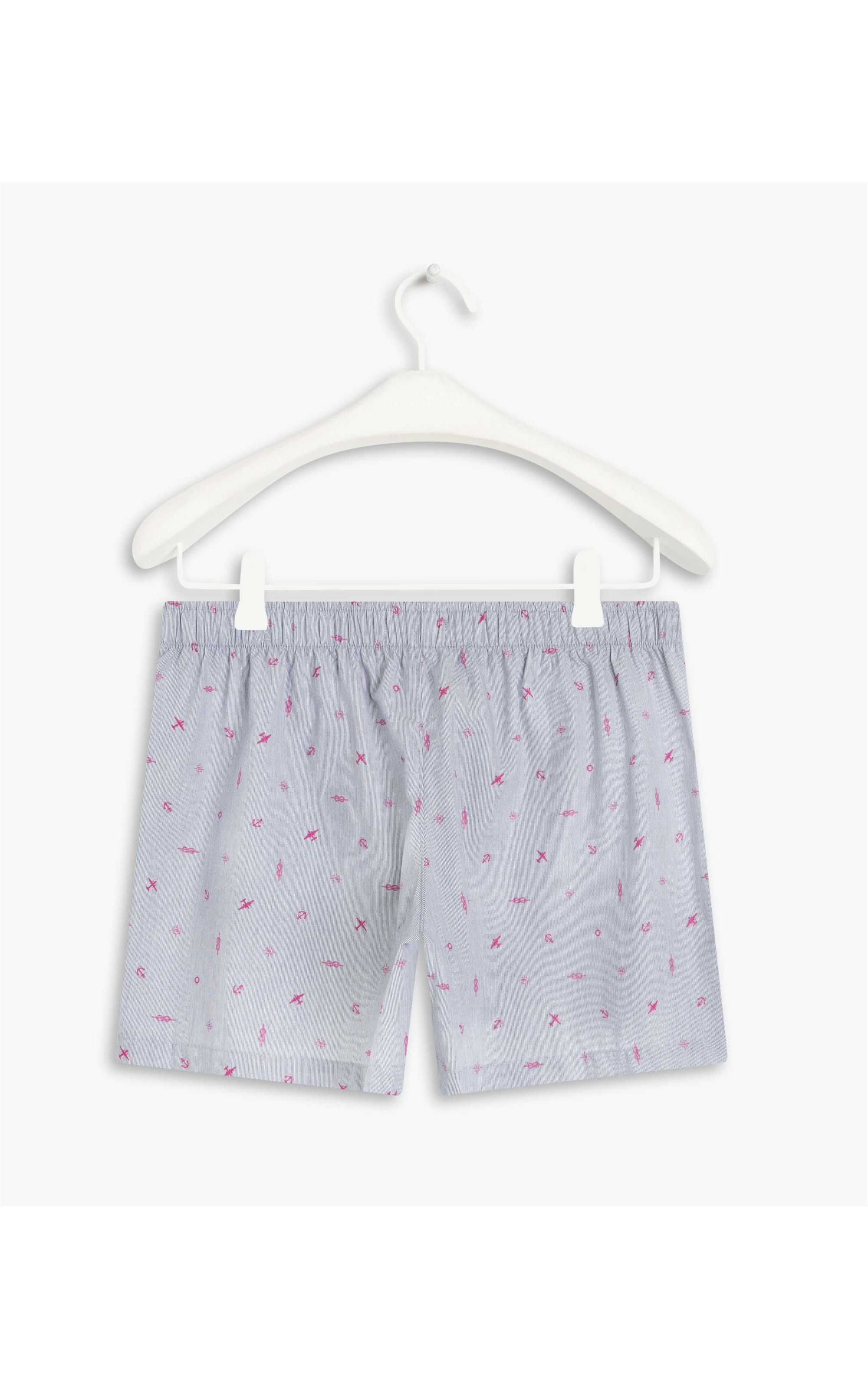 Boxer Algodão Symbols Pink