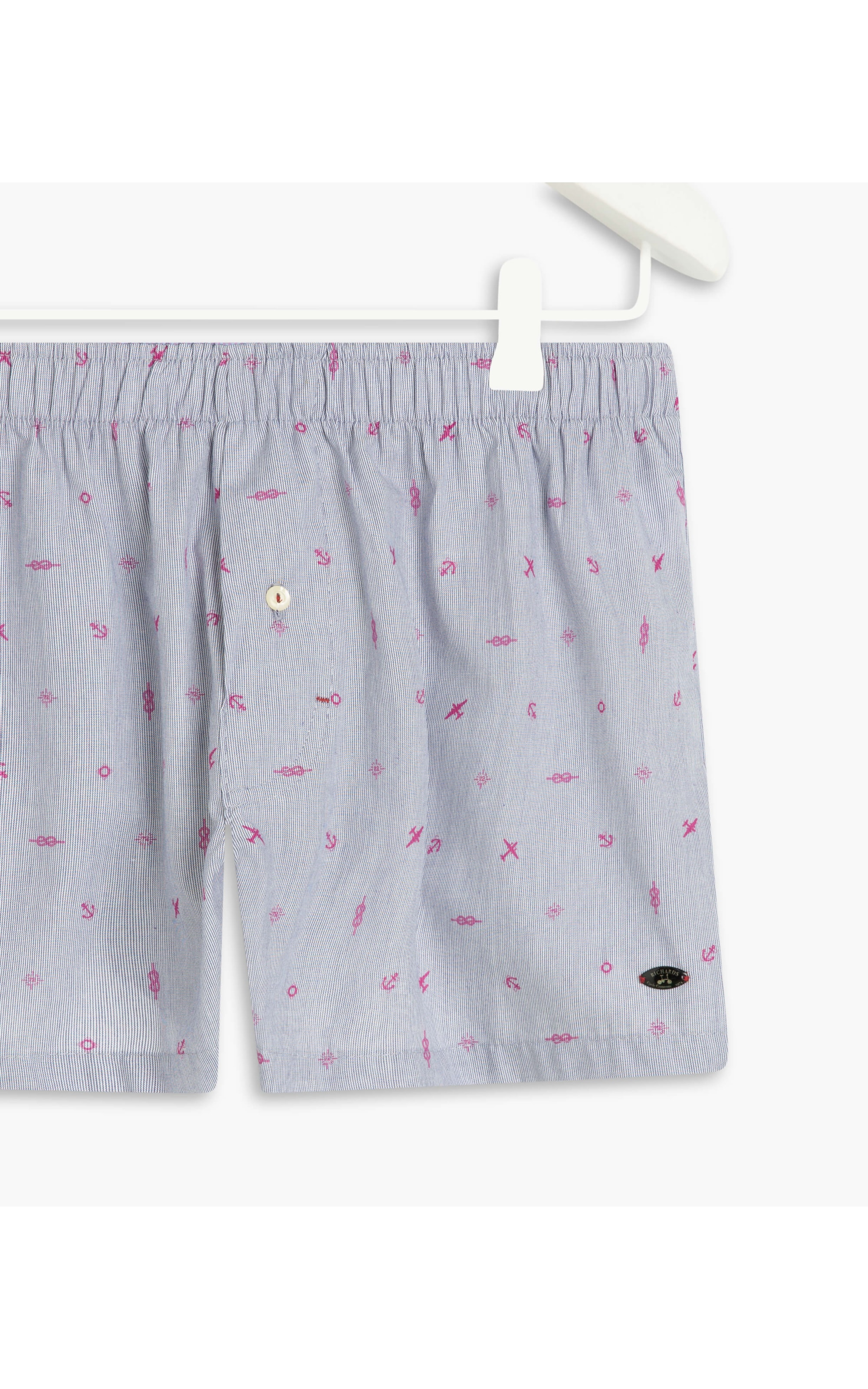 Boxer Algodão Symbols Pink