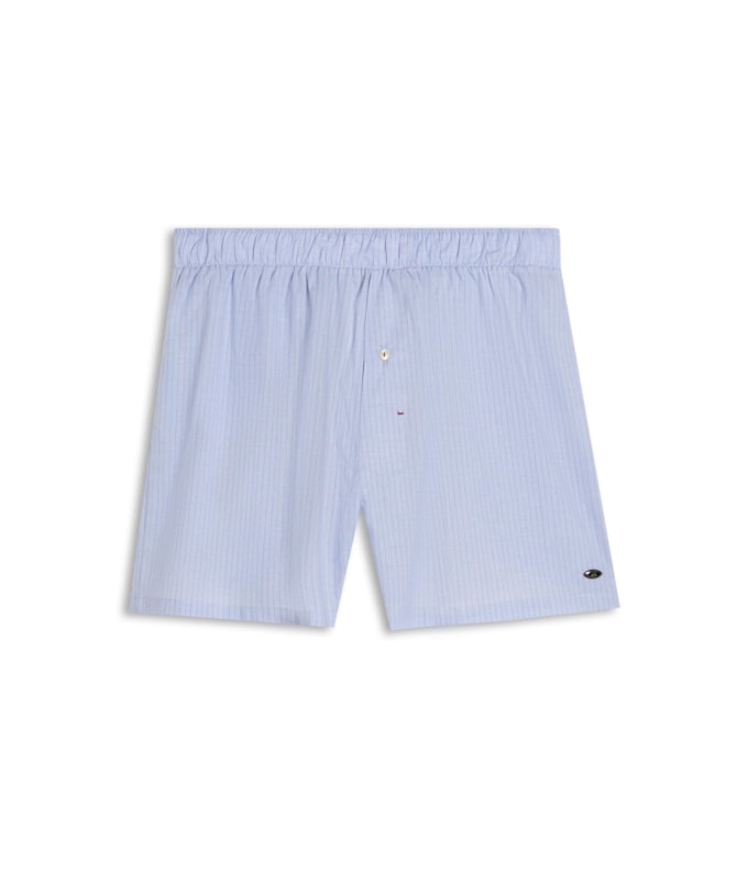 Boxer Algodao Tide Azul Claro
