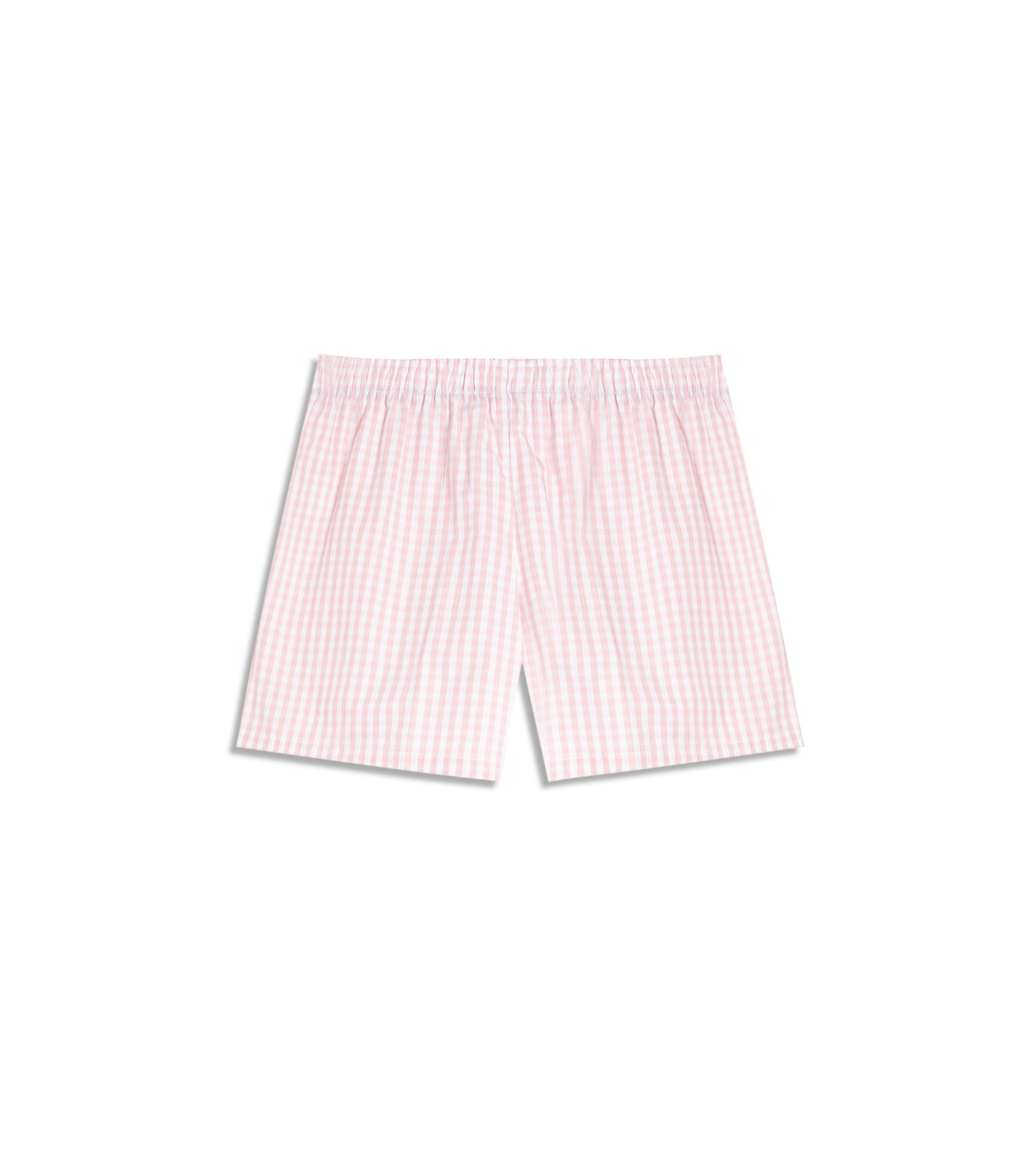 Boxer Algodao Vichy Rosa Velho