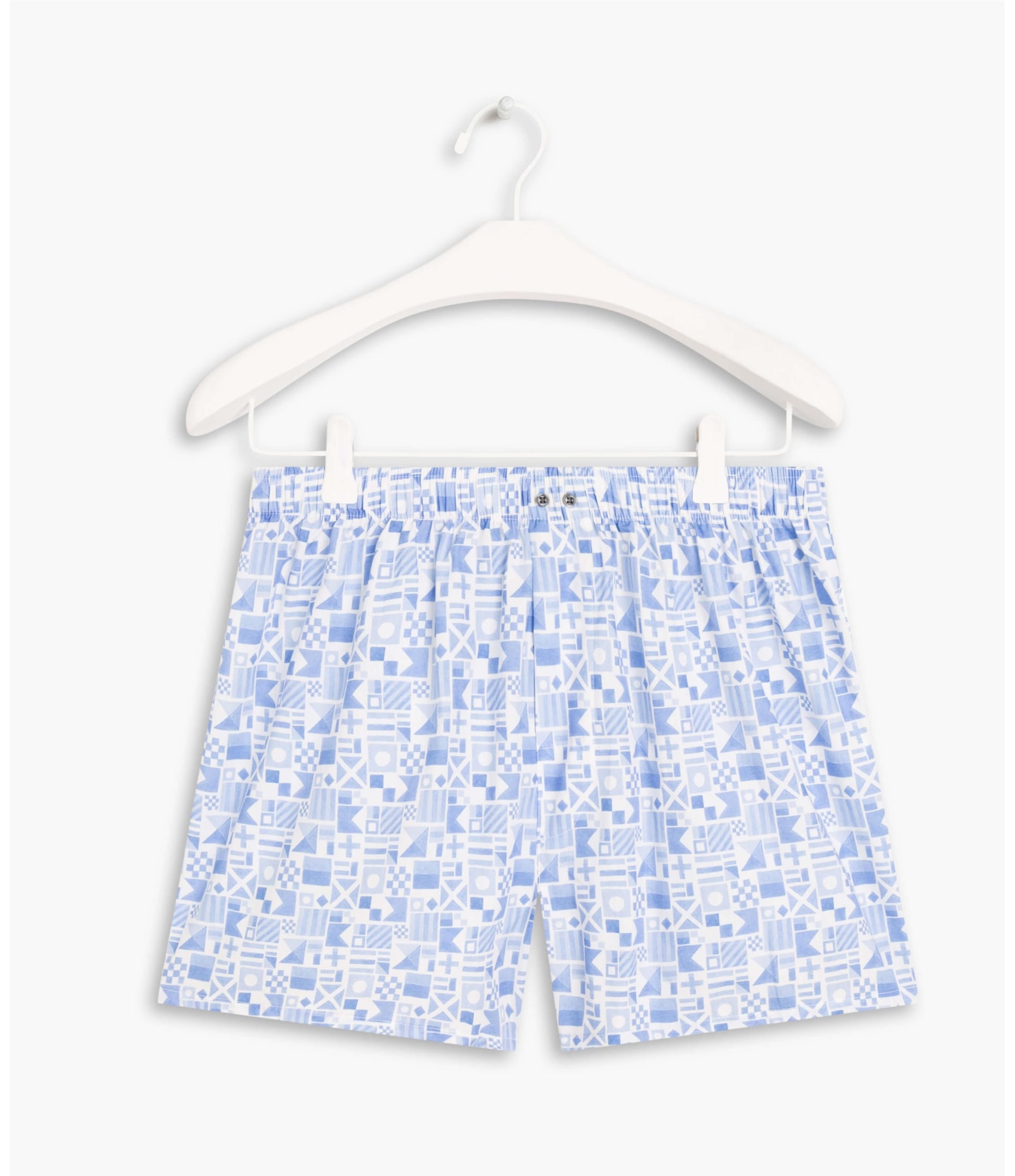 Boxer Bandeiras Maritmas Azul Bic